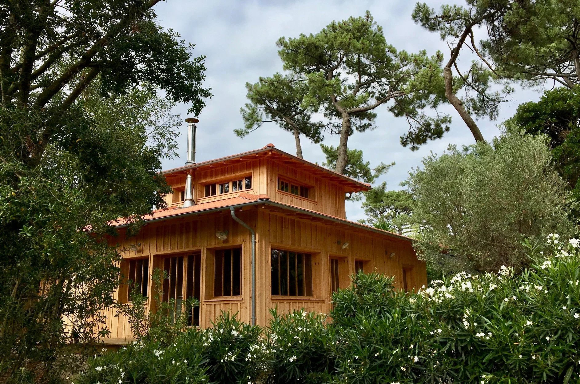 CHARMANTE VILLA BOIS CAP FERRET - 6 COUCHAGES