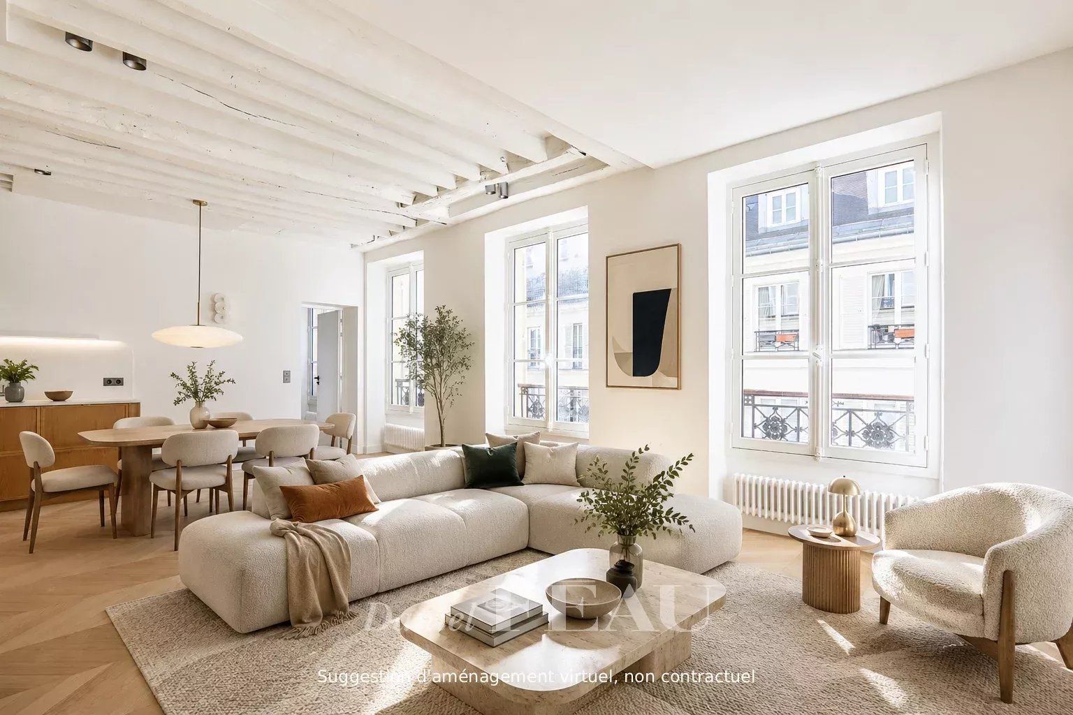 Paris 7th District – A renovated pied a terre