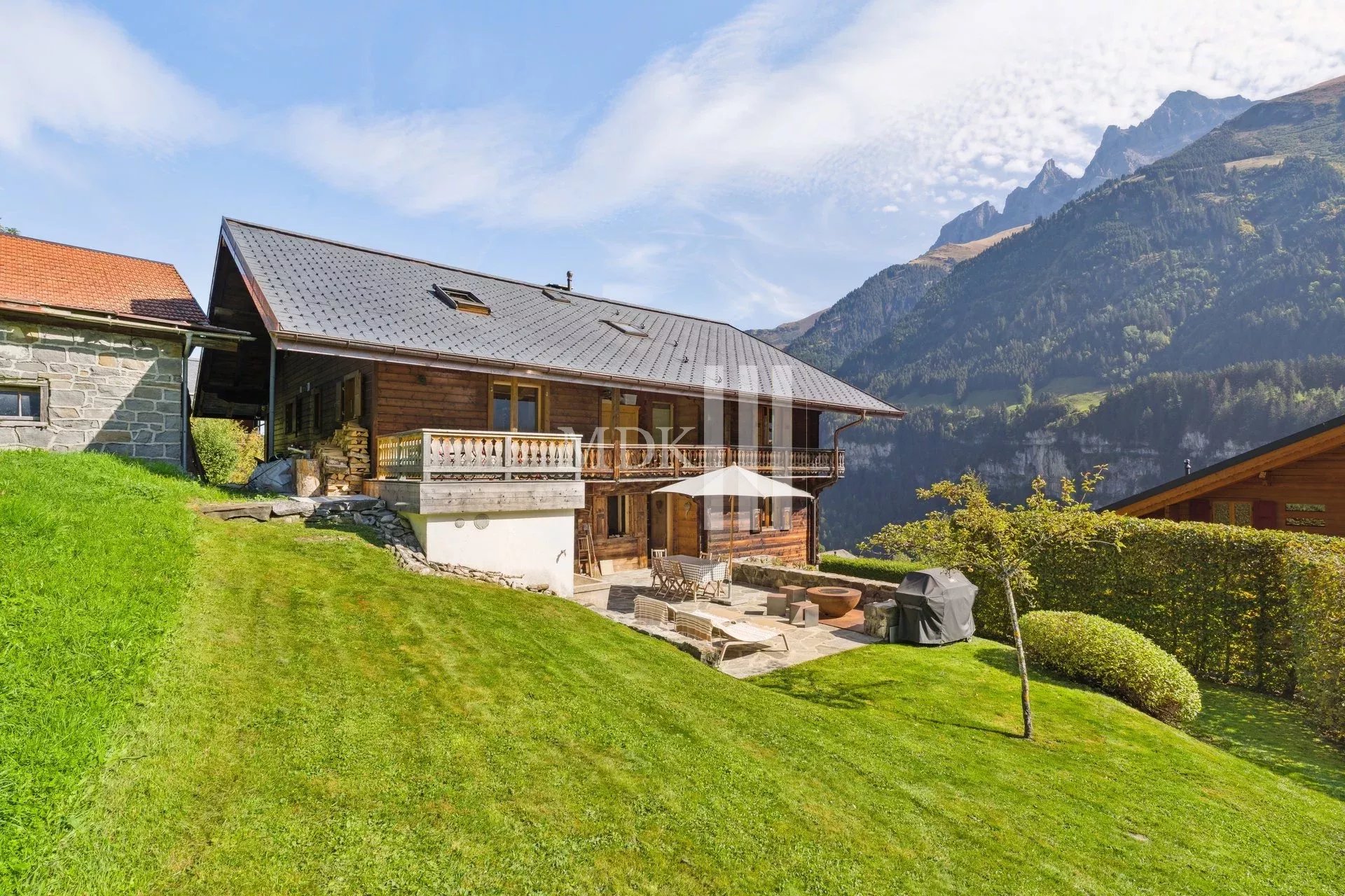 UNIQUE ! Außergewöhnliches Chalet zum Verkauf in Champéry