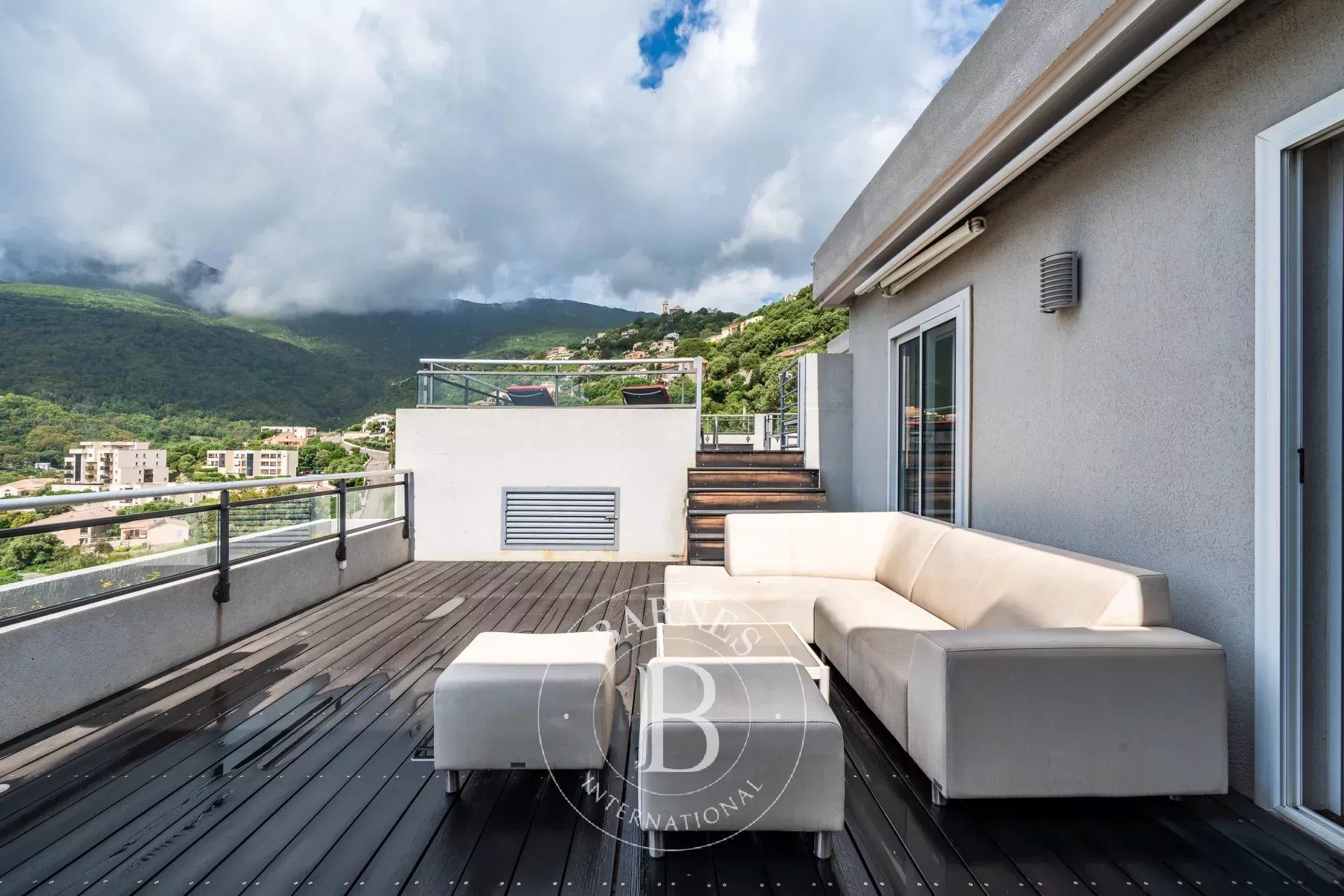 Bastia, Ville di Pietrabugno, Penthouse with Sea View, 4 Bedrooms, Pool, Near Beaches