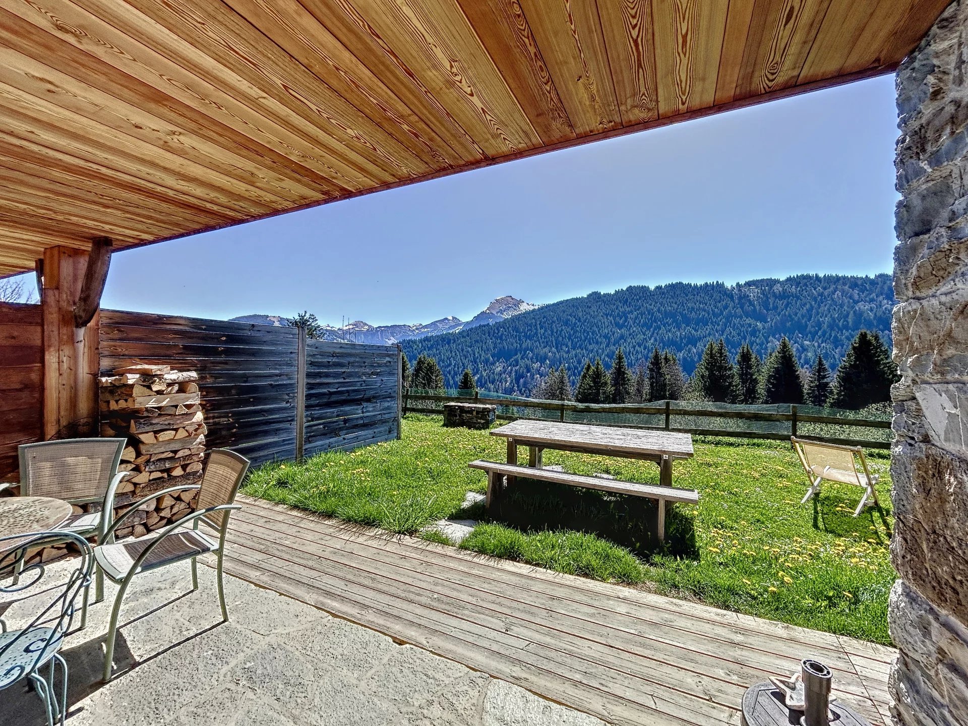 Photo of Les Gets - Farm-chalet of 410 sq m (total size) with 2 apartments and 8 bedrooms - Peace and nature