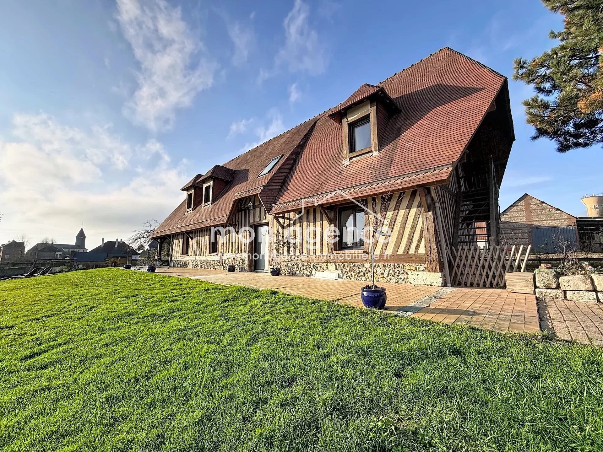 3min. de Boos, La Neuville-Chant-d'Oisel 76520, maison individuelle 6 pièces
