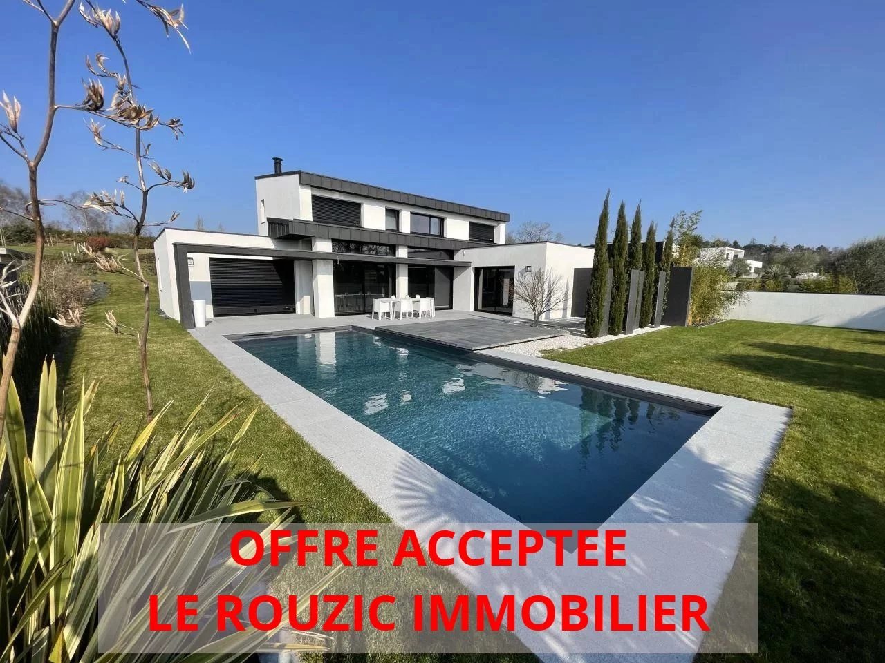 EXCLUSIVITE - MAGNIFIQUE MAISON D'ARCHITECTE