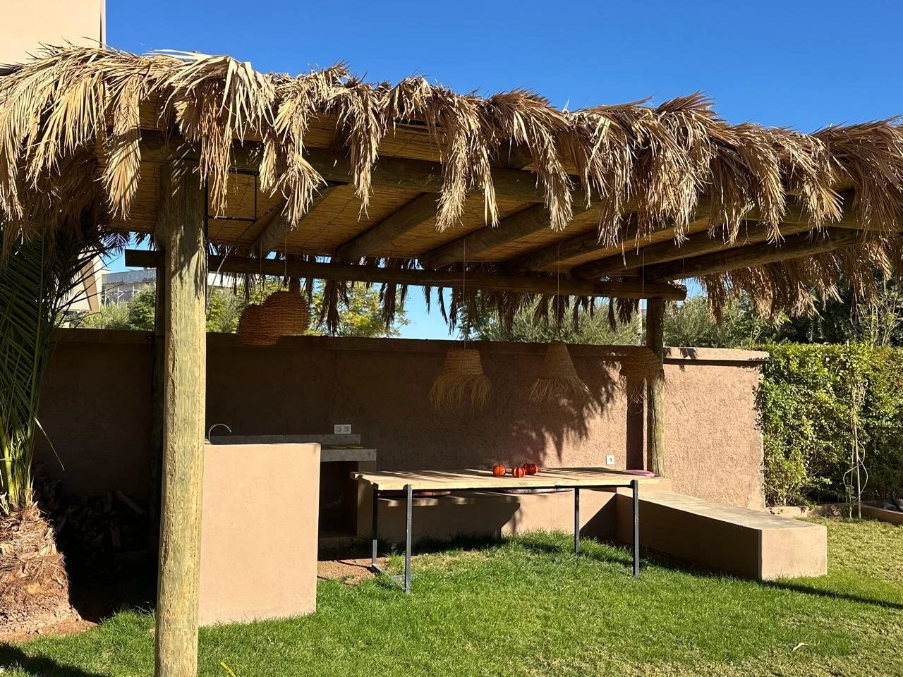 location longue durée, villa meublée chaleureuse, Golf d'Amelkis