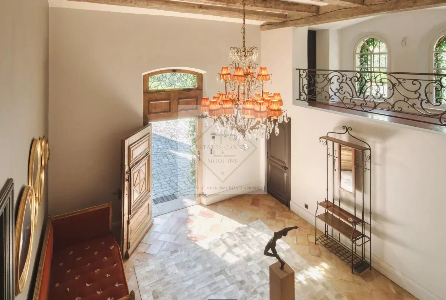 Villa Provençale avec piscine et court de tennis, à pied du village de Mougins — photo 19
