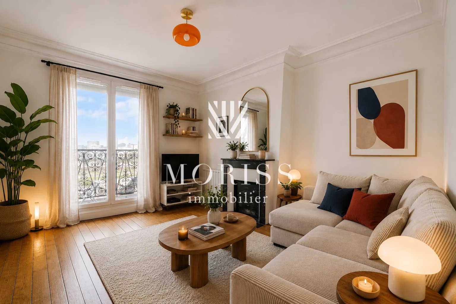 Appartement 3 pièces Balcon / 52m2 / Vue Dégagée / Marcadet-Pois - Image 1