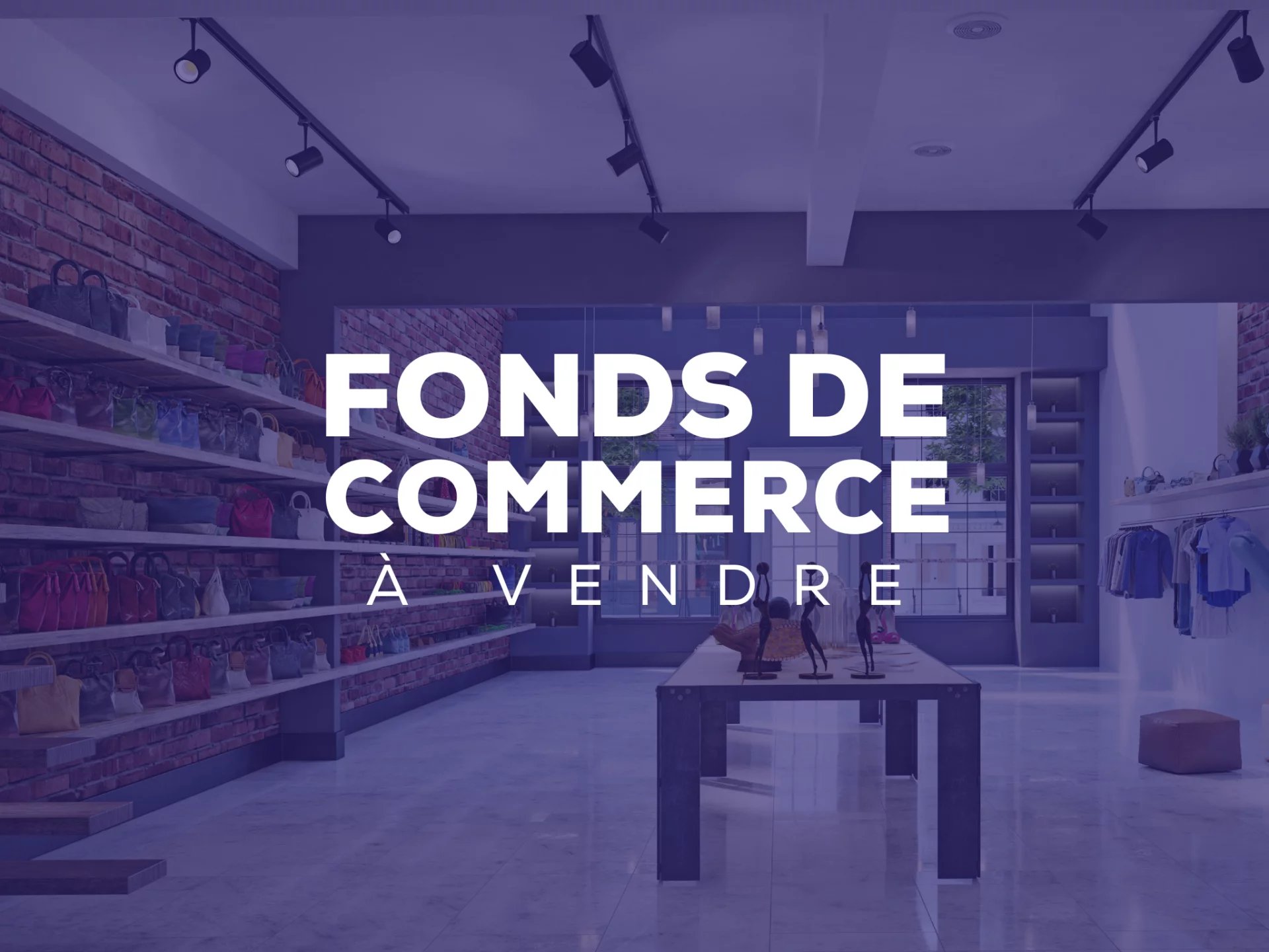 Fonds de commerce en front de mer