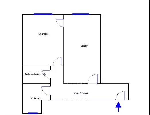 Daire Paris 18ème - picture 13