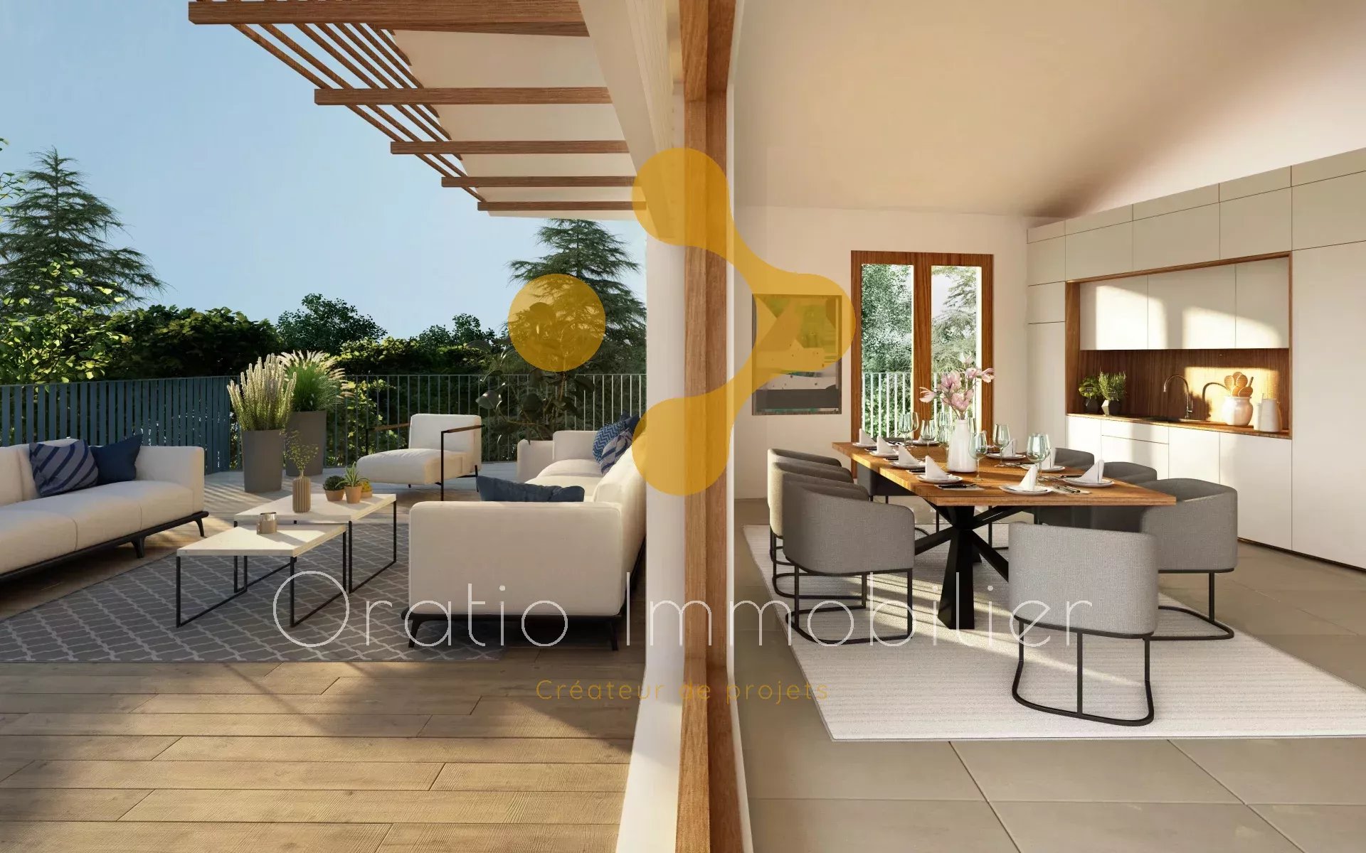 Agence immobilière de 