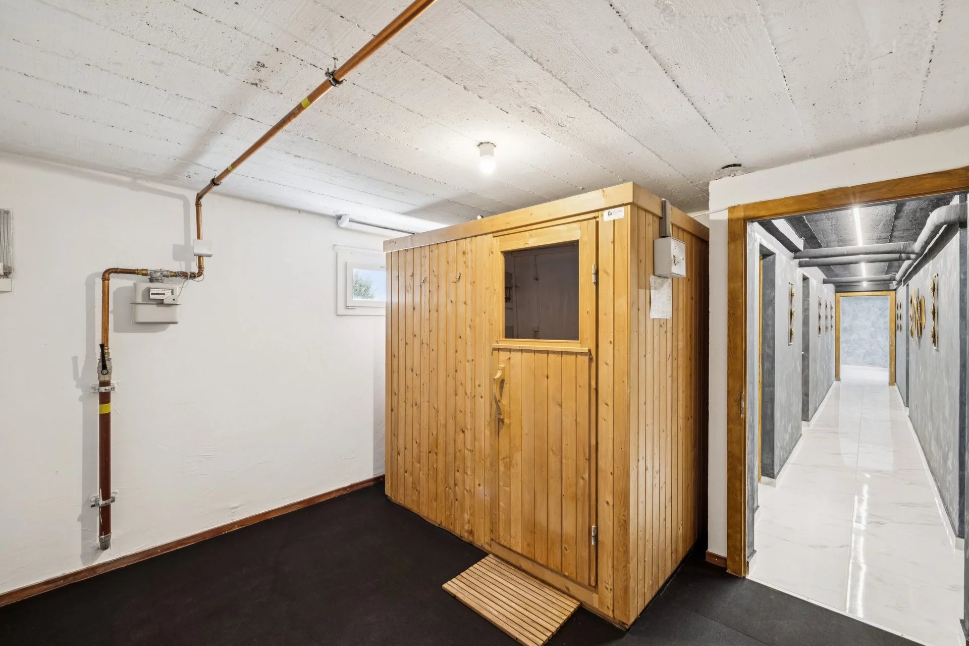 Charmente villa contemporaine