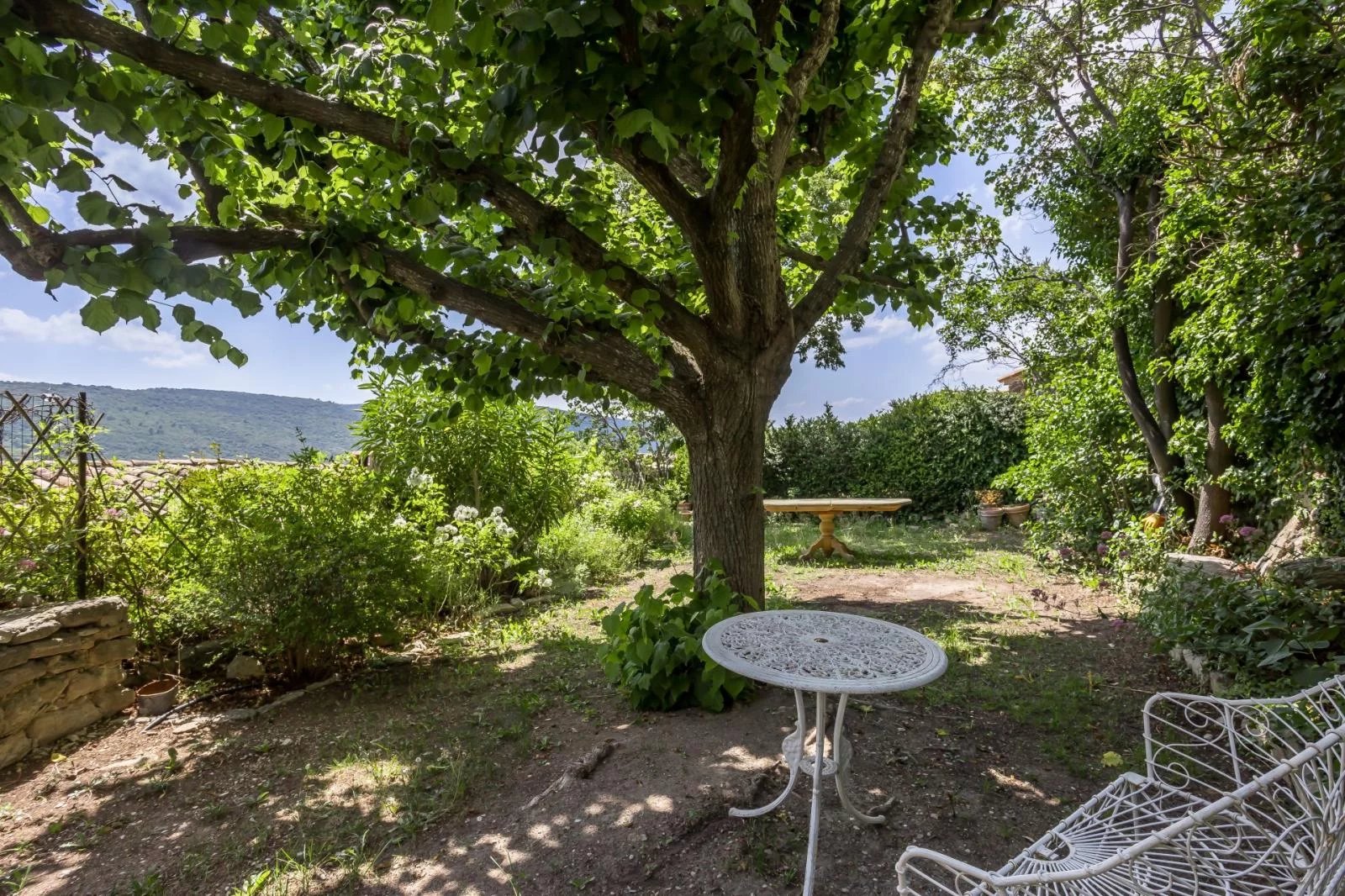 Superb village house with garden