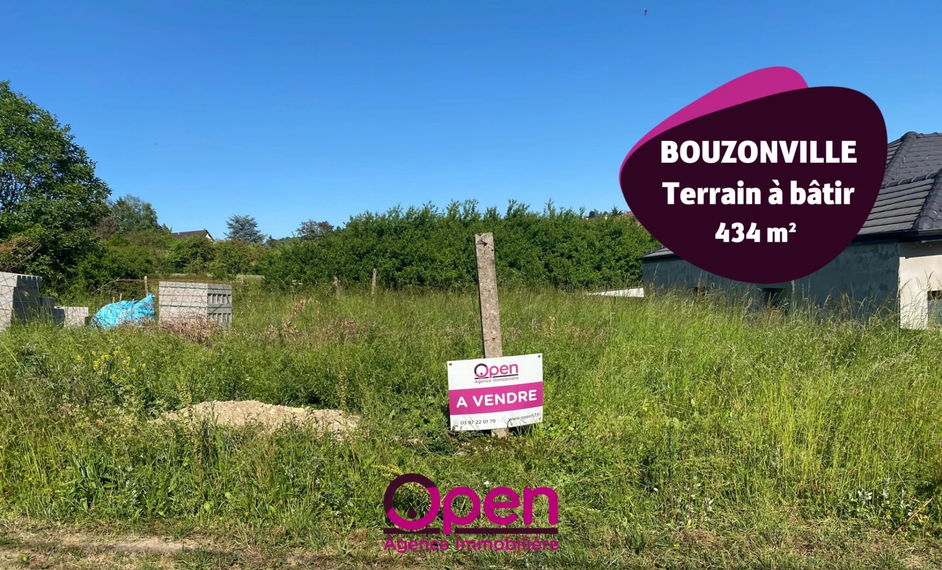 Vente Terrain Bouzonville