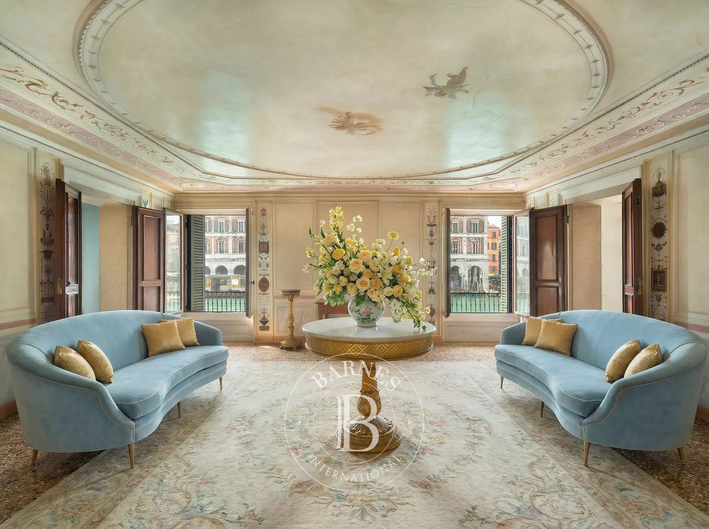 Venise Cannaregio : Mezzanine de luxe avec vue sur le Canal Grande