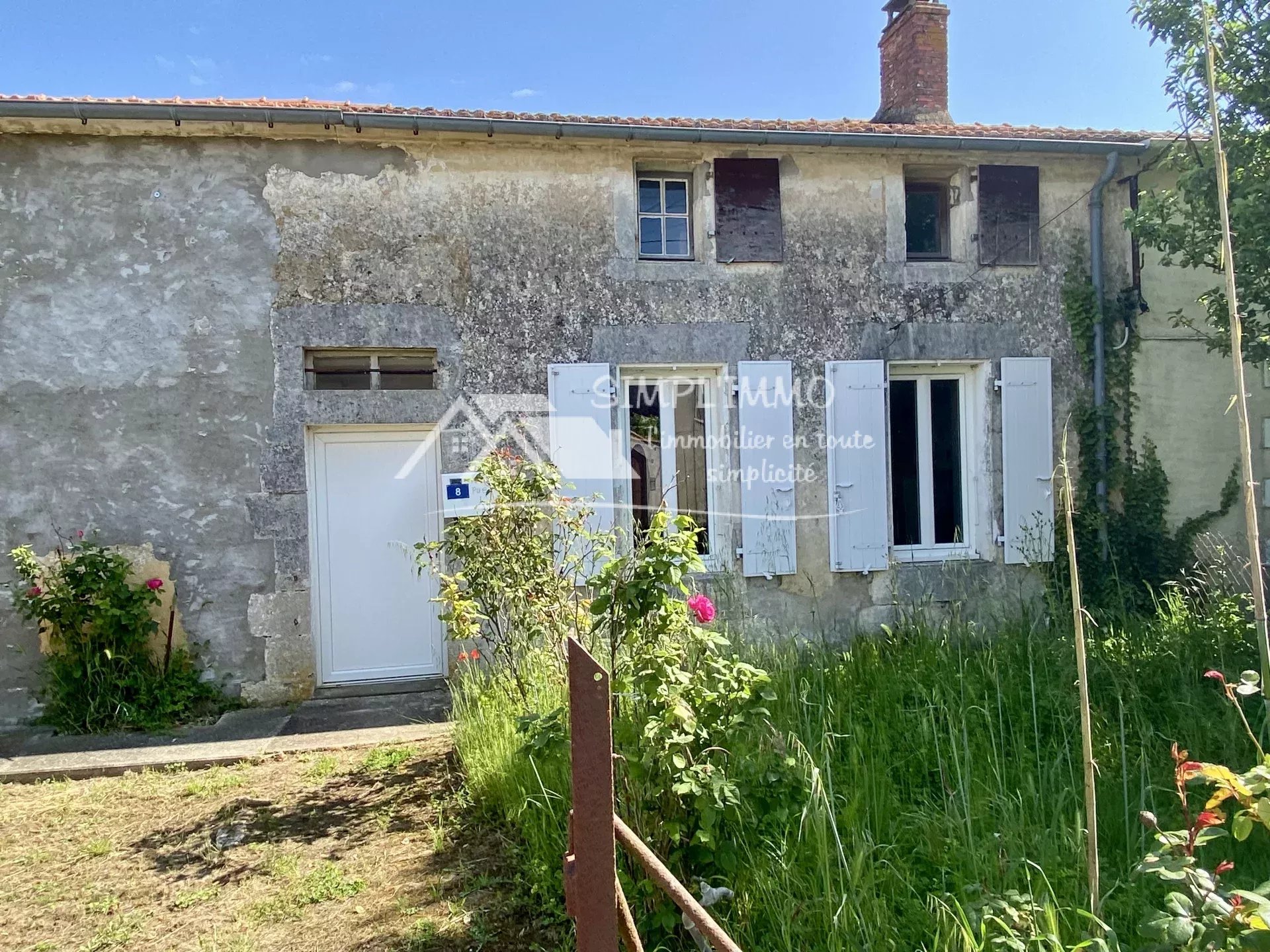 Maison à rénover / fort potentiel / Terrain 1038 m²
