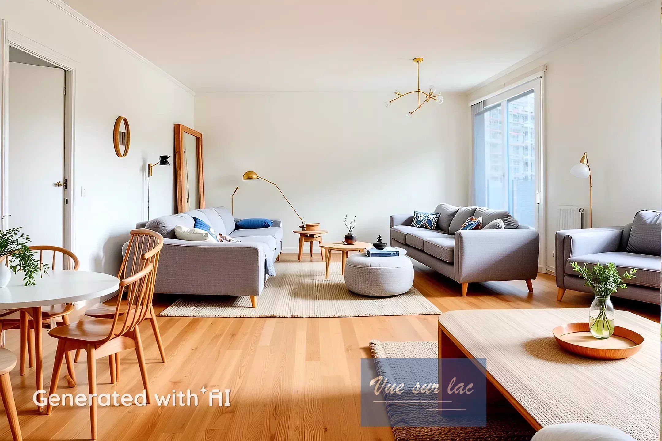 Lumineux appartement moderne