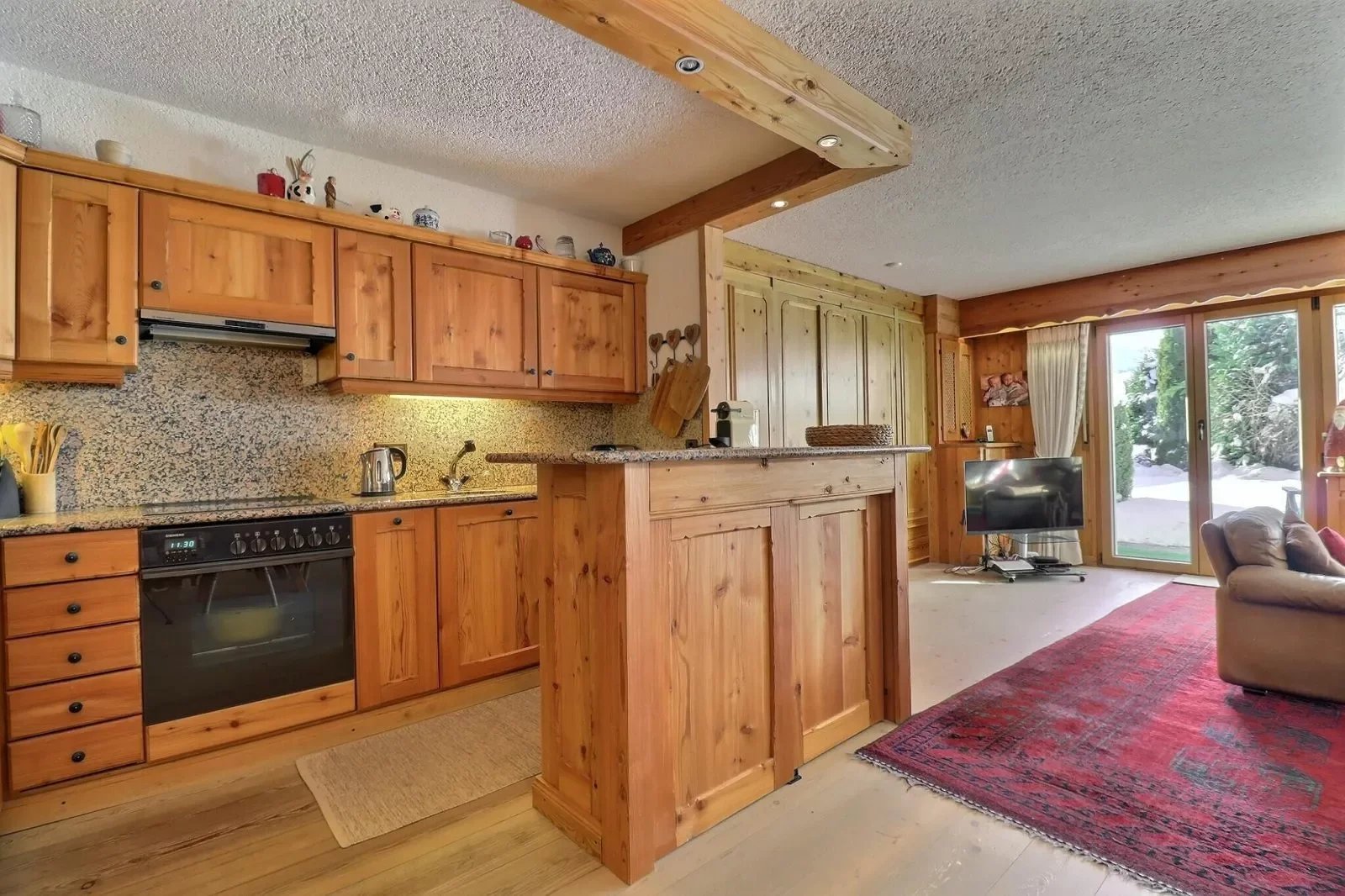 Rez-de-jardin au cœur de la station