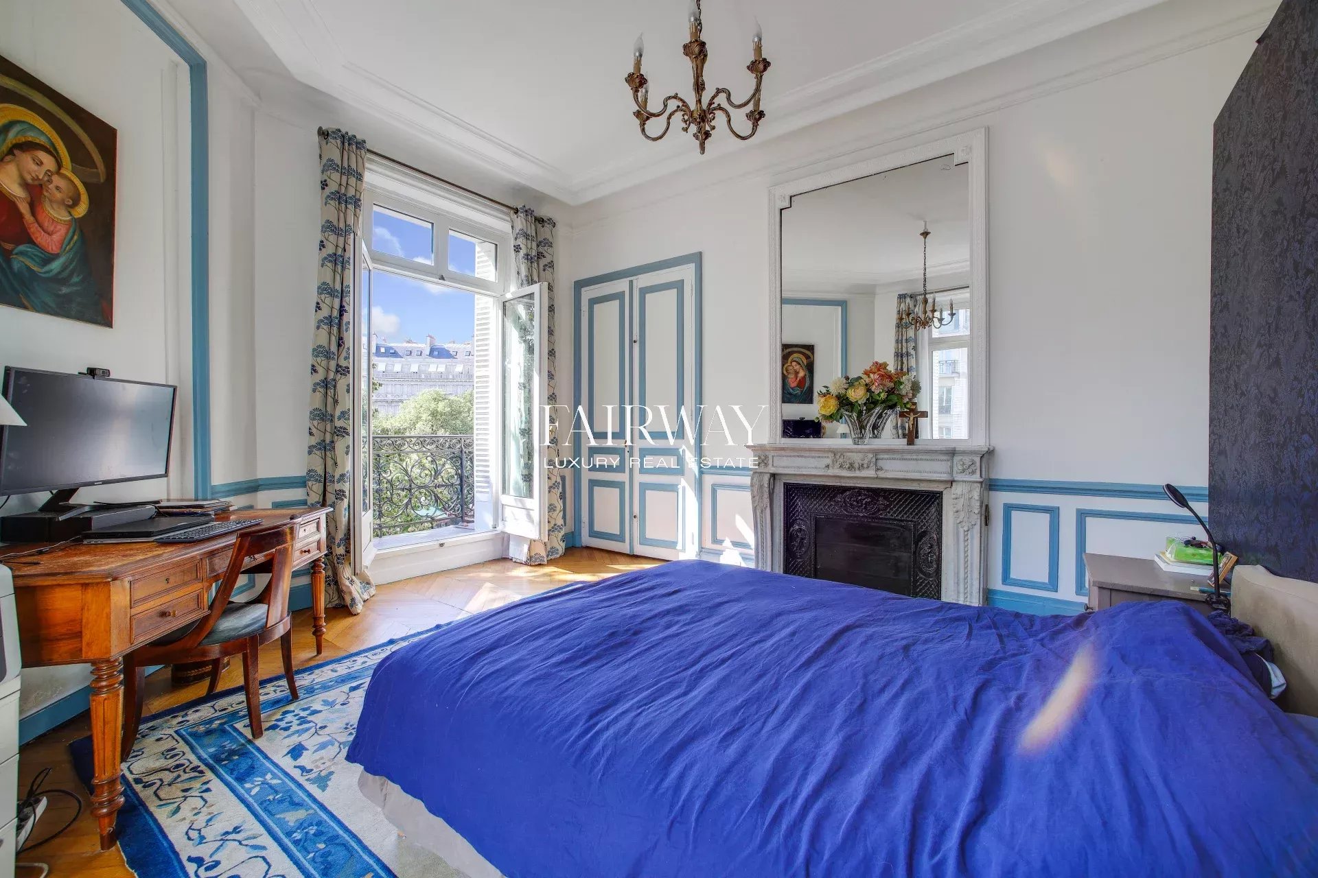 Appartement familial de standing de 213m² avec 5 chambres dans le 8ème arrondissement de Paris