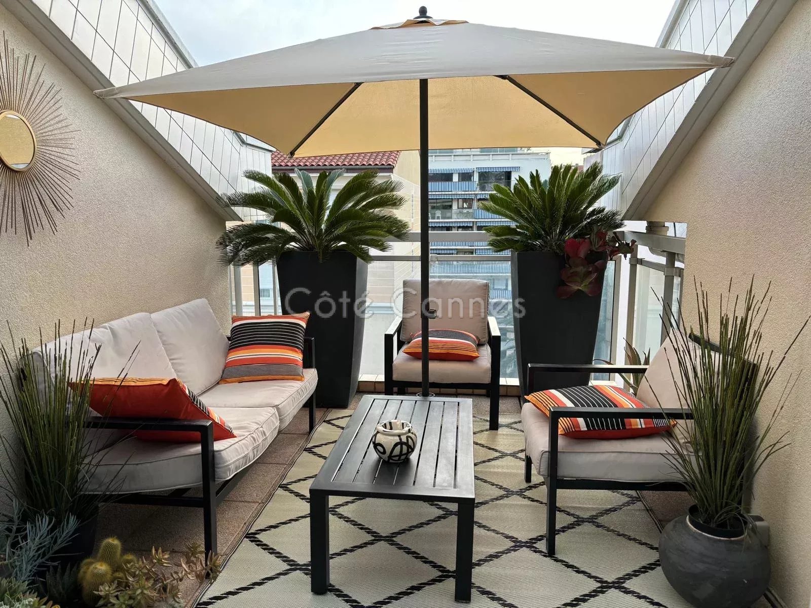 Seasonal rental Apartment Cannes Carnot