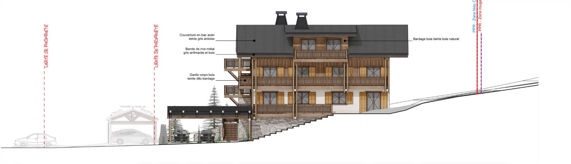 Photo of Chalet de 450 m² to renovate - Les Gets - Close to the lift