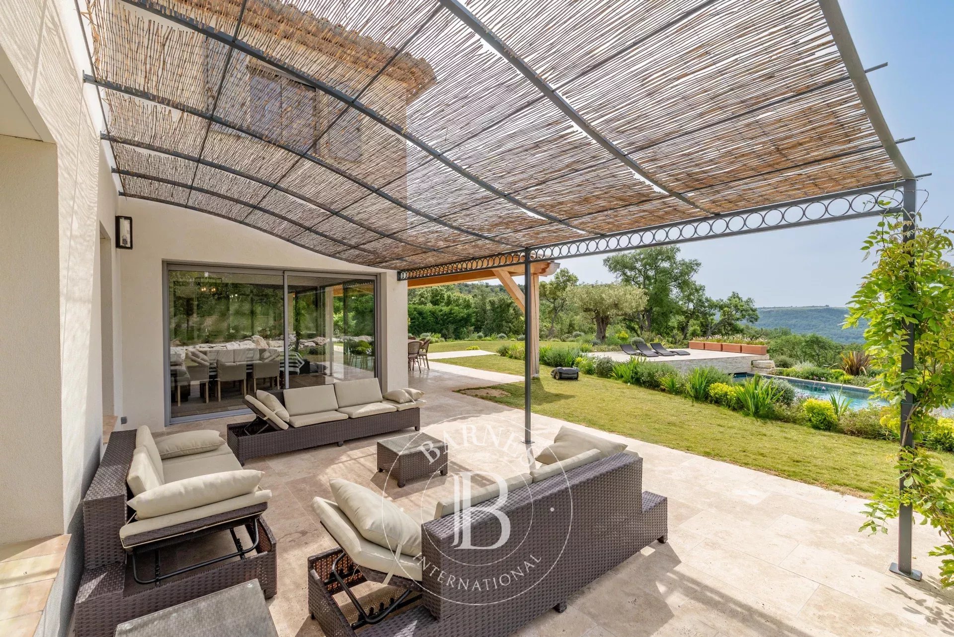 Roquefort-les-Pins - Sea and hills panoramic views - Newly built family villa - picture 4