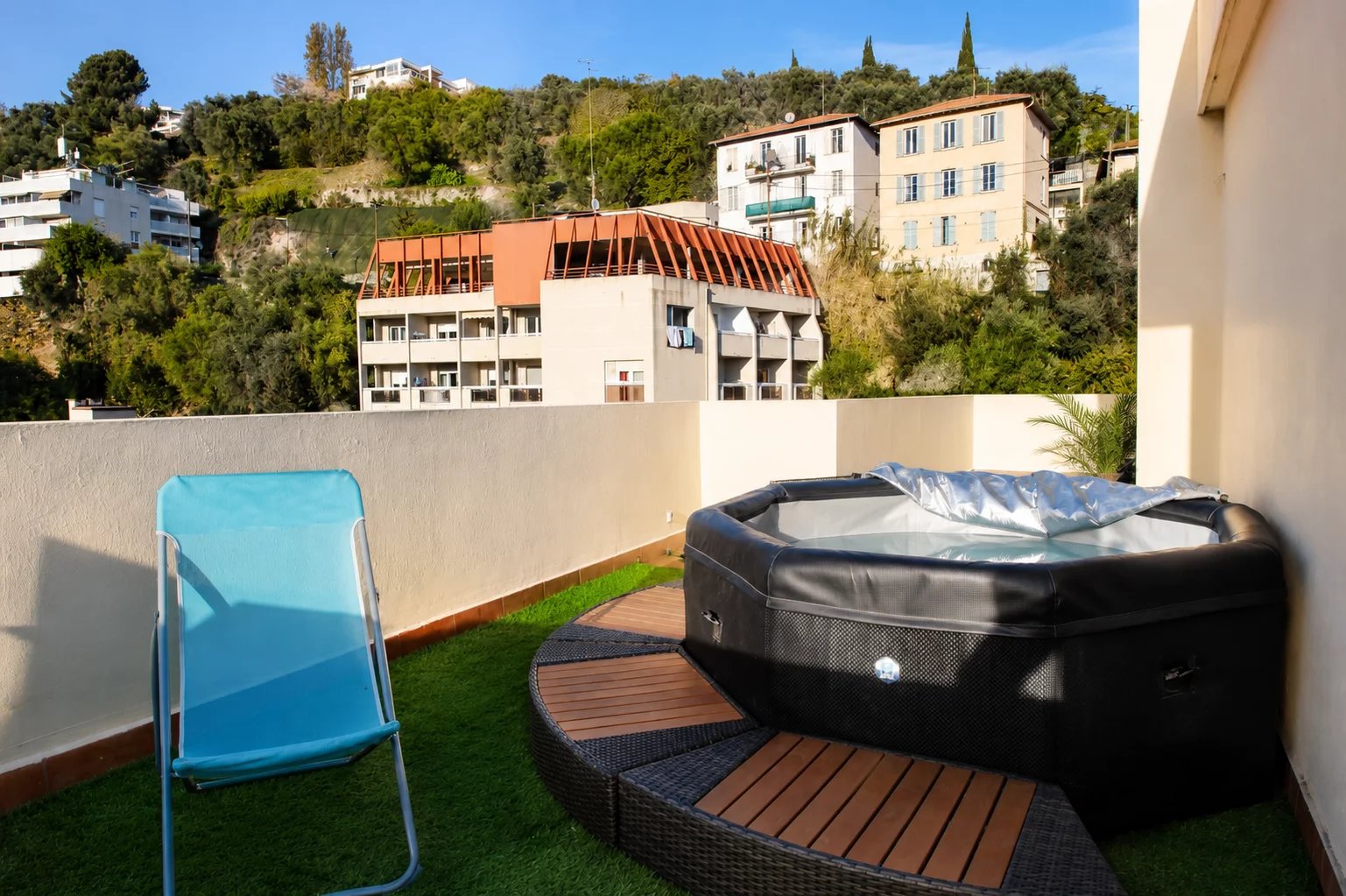 NICE "BAS FABRON" - DERNIER ETAGE - 4P 93M² | TERRASSE 120M² | VUE MER