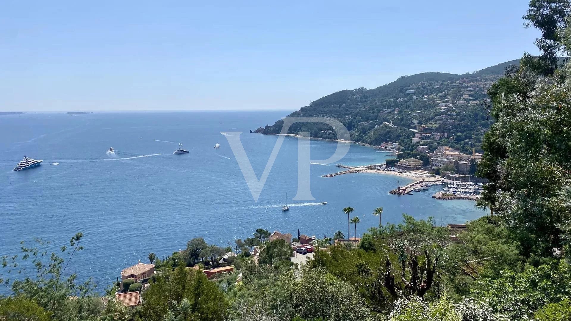 Projet de villa avec vue mer à 180 degrés