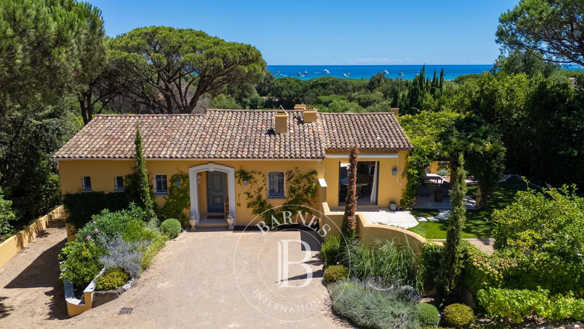 RAMATUELLE - PLAGE DE PAMPELONNE - MAISON DE CHARME AVEC VUE MER