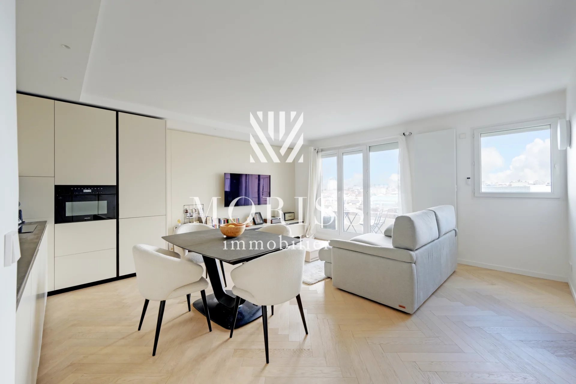 Colombes – Quartier Les Vallées – Appartement 2 pièces de 45 m² - Image Array