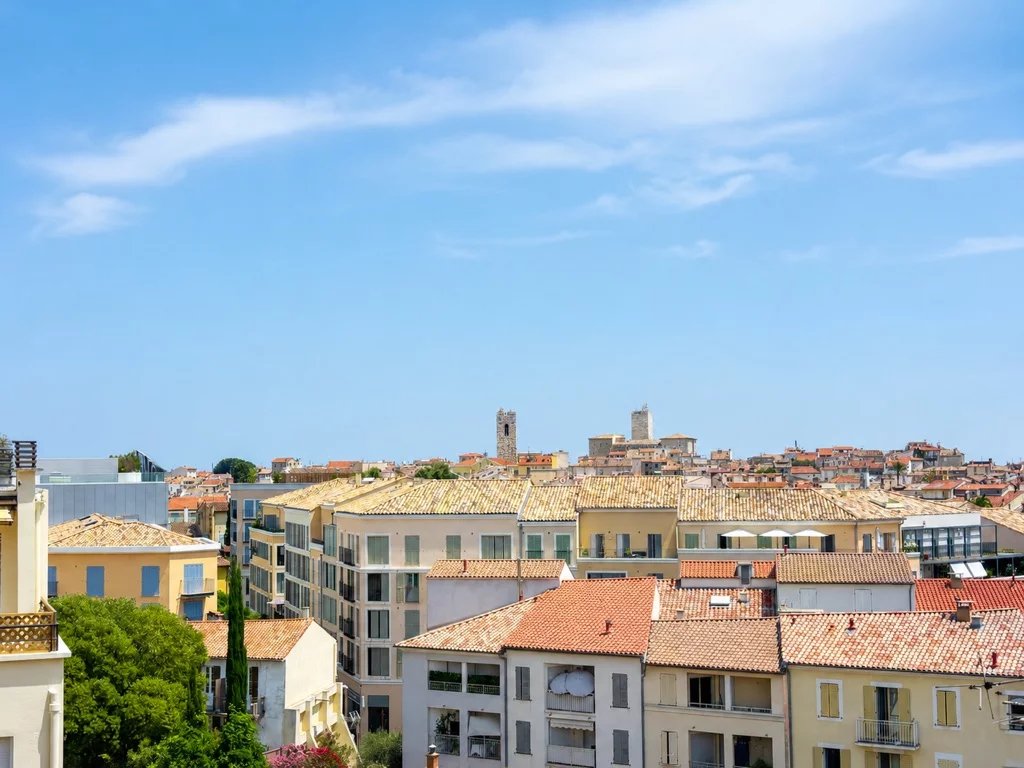 3 piéces Centre ville Vue mer & Vieil Antibes