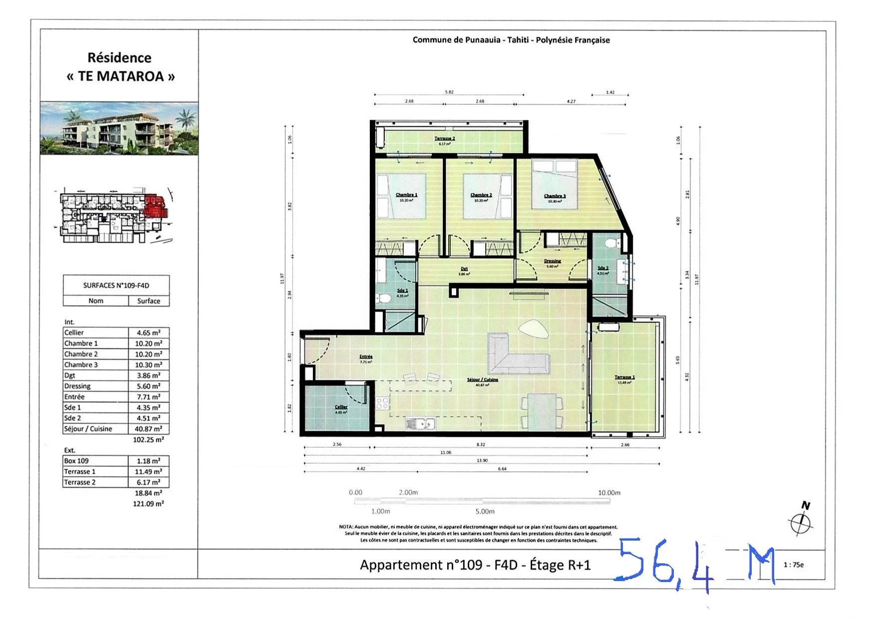 Sale Apartment Punaauia