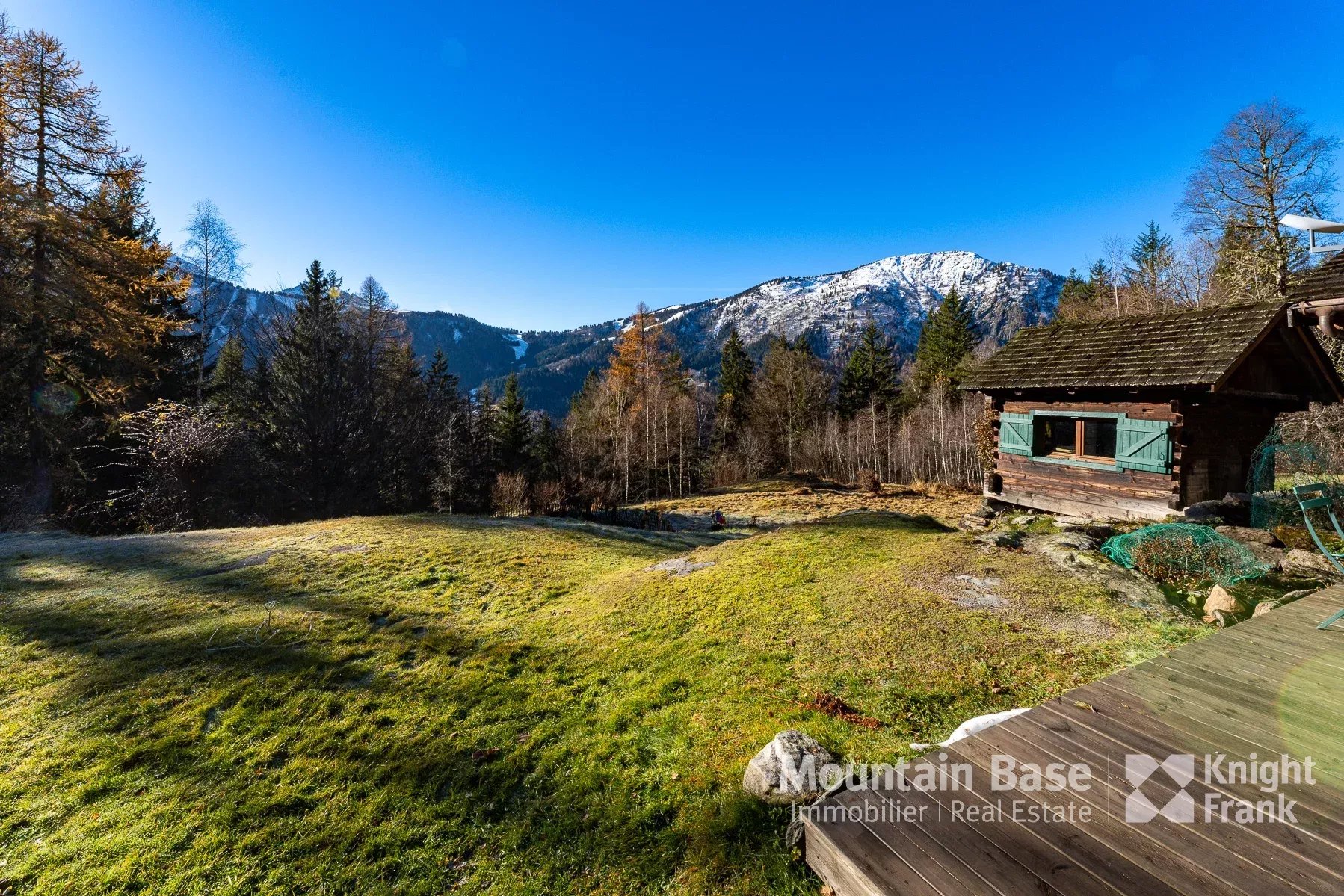 Photo of A charming chalet situated in its own clearing in the woodlands at the top of Le Coupeau.