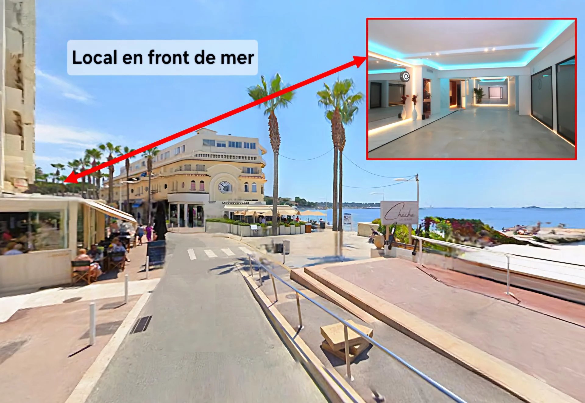 Vente Local et fonds de commerce Juan-les-Pins Bord de Mer