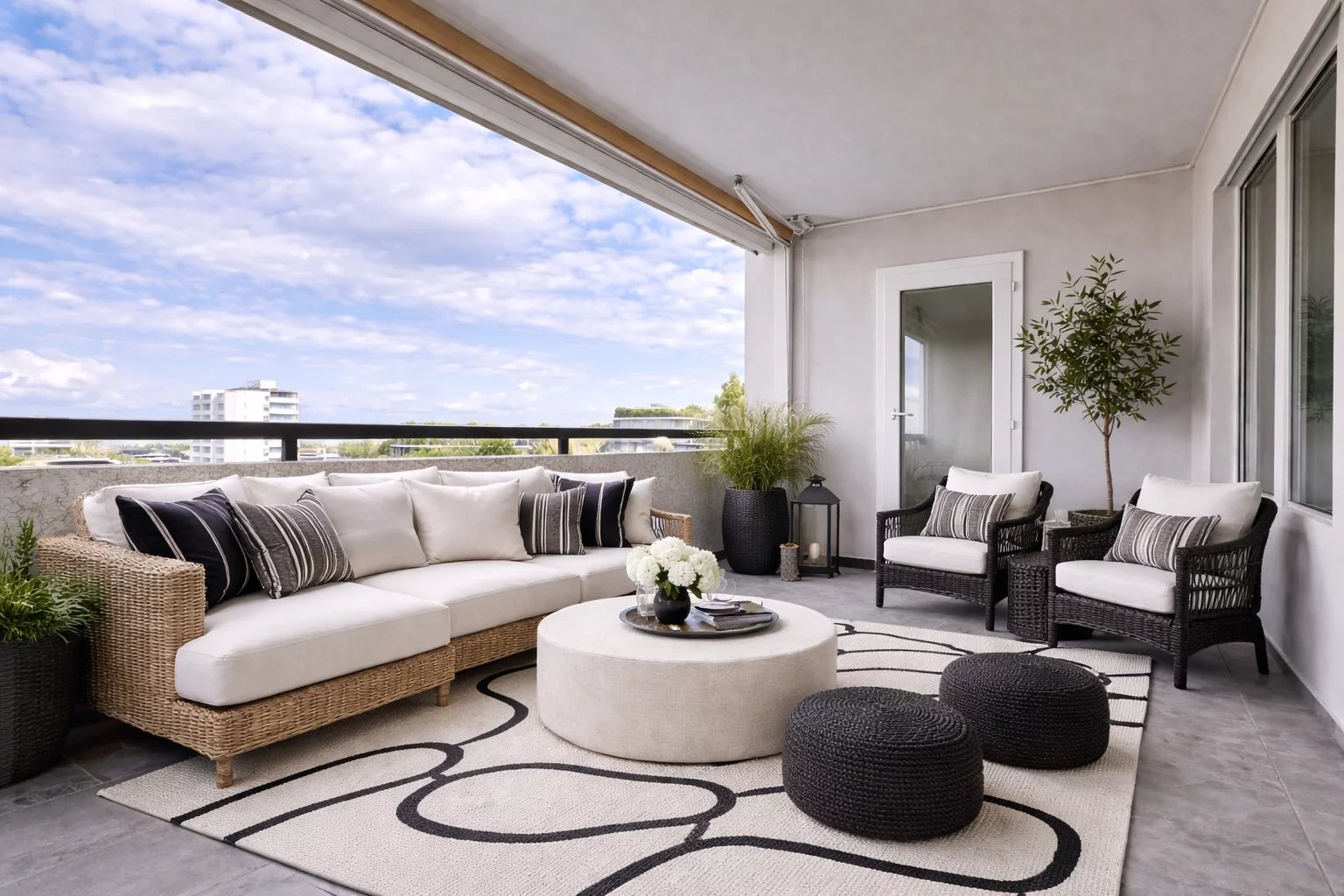 Splendide 4 pièces traversant avec vue sur le Jet d'Eau