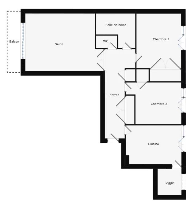 Achat Appartement T3 à Nantes (44300) - 63.54m²