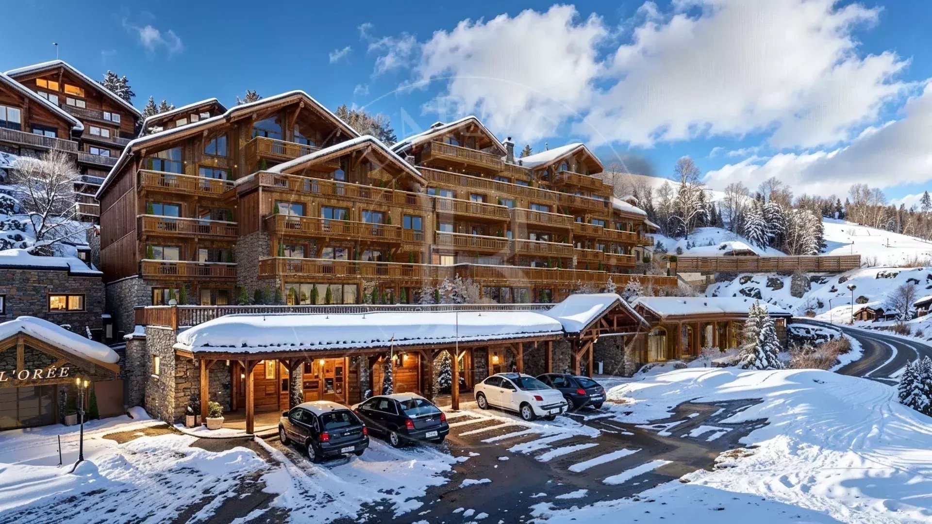 Méribel- Rond-Point des Pistes- Skis aux pieds- Alba 203 , 5 chambres, 179 m²