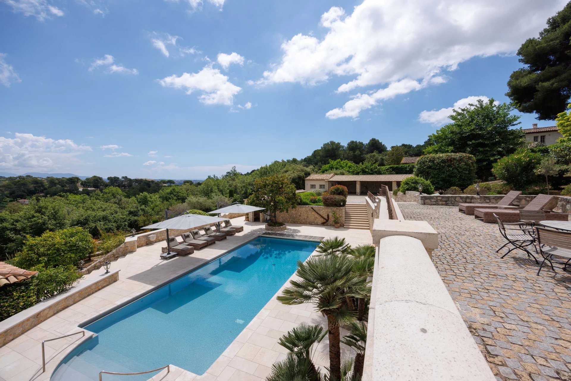 Enclosed domain, views and serenity