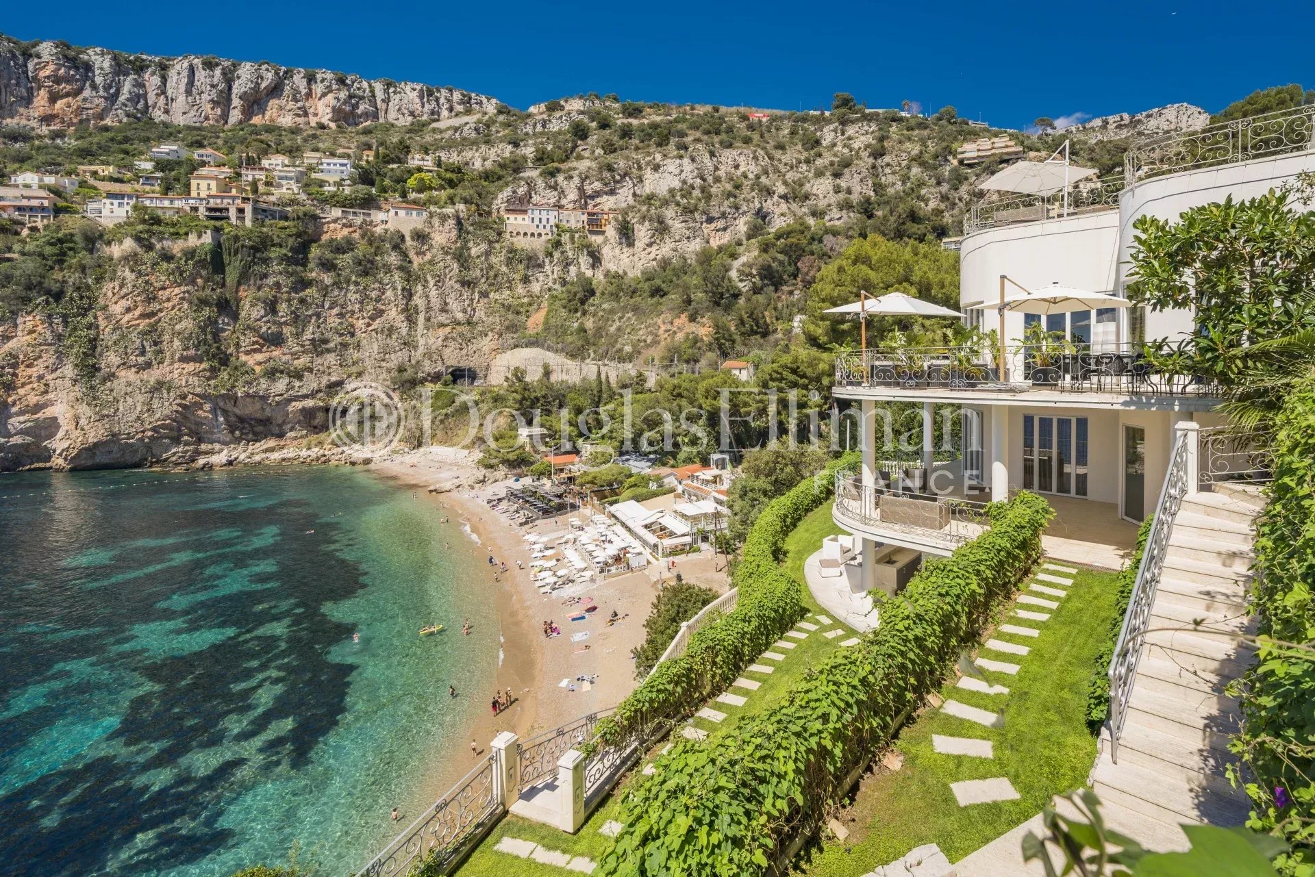 CAP D’AIL – A Magnificent Waterfront Art Deco Villa - Picture n°2