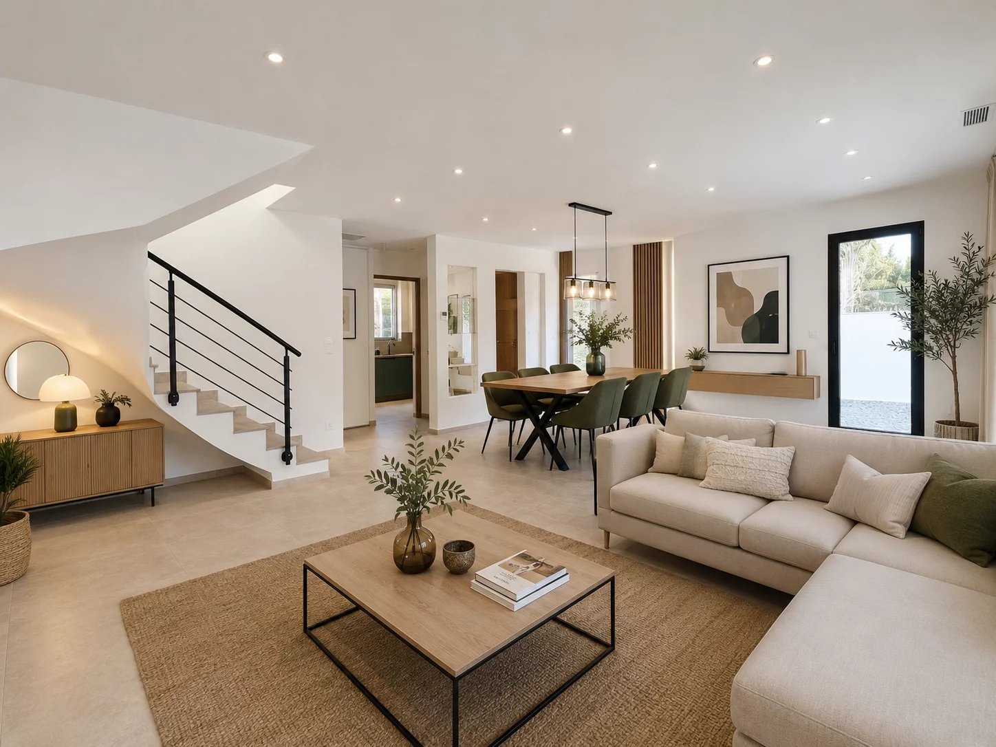 Vente villa moderne T4 de 110m2 avec garage sur 418m2 de ter