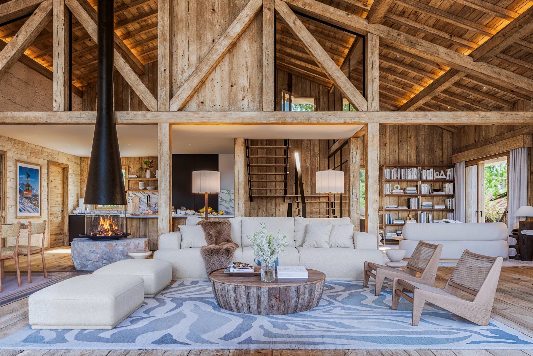 Photo of MEGEVE – New-build, high-quality 6-bedroom family chalet near to the centre