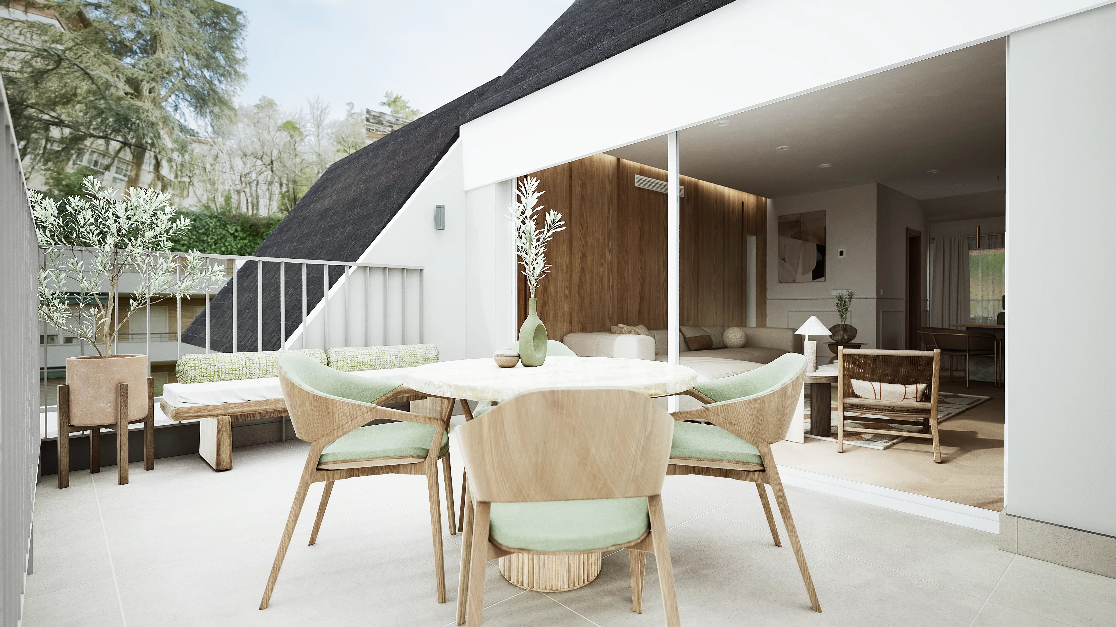 Singular penthouse in Paseo de la Habana