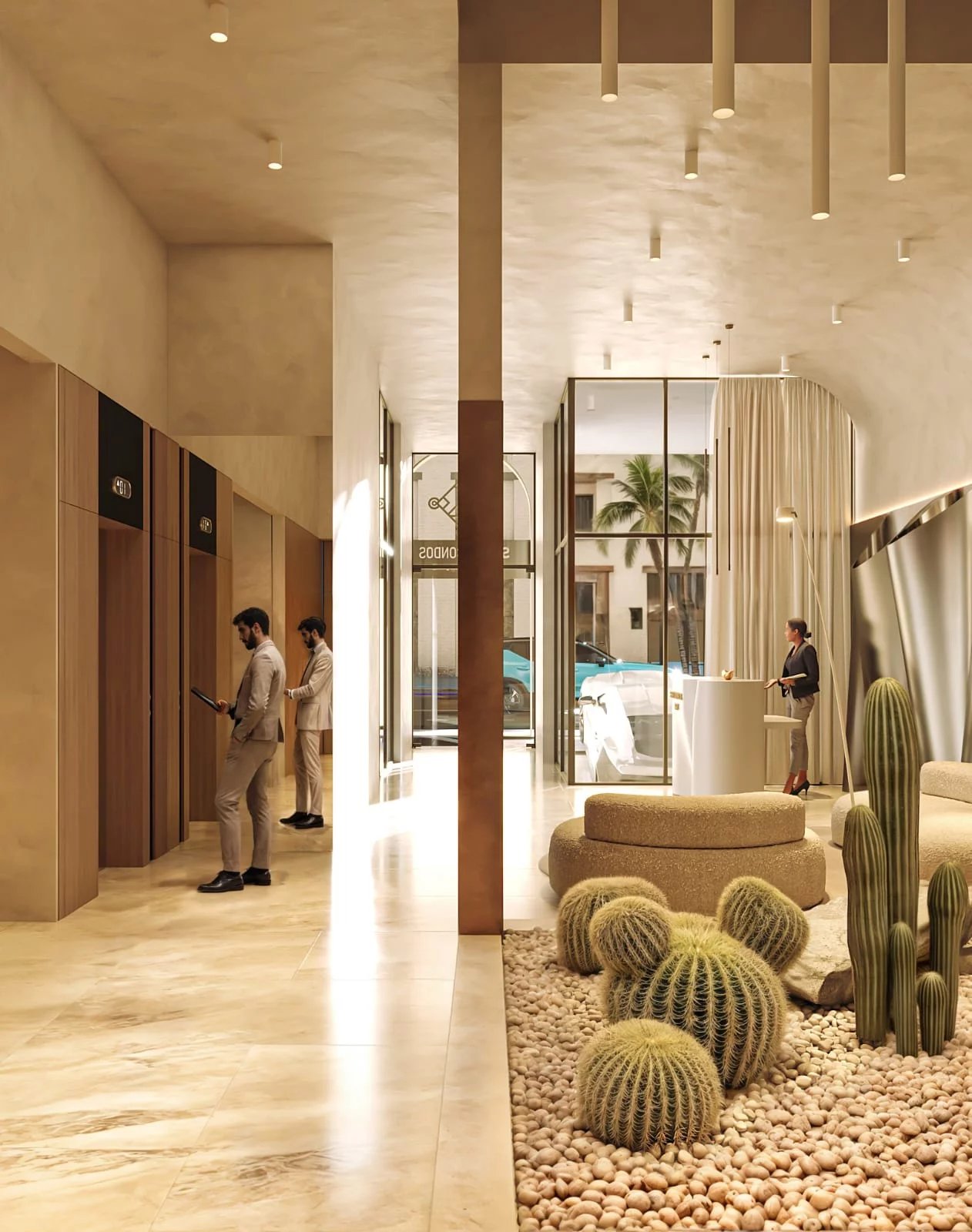 Venta de departamento de lujo de 1 recámara | Arquitectura contemporánea y Gestión hotelera llave en mano | Playa del Carmen Centro