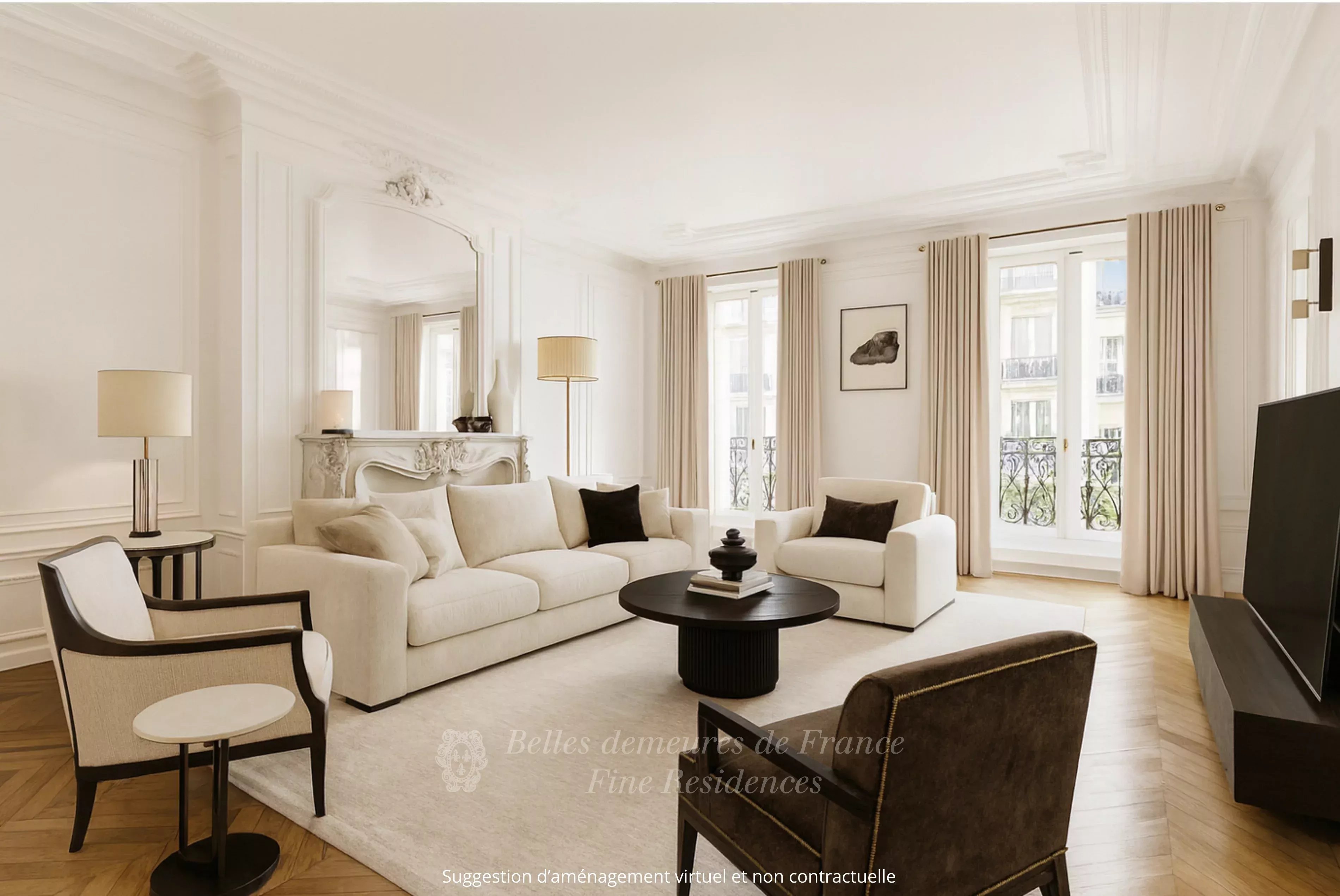Paris 16th District – An elegant 4-bed apartment