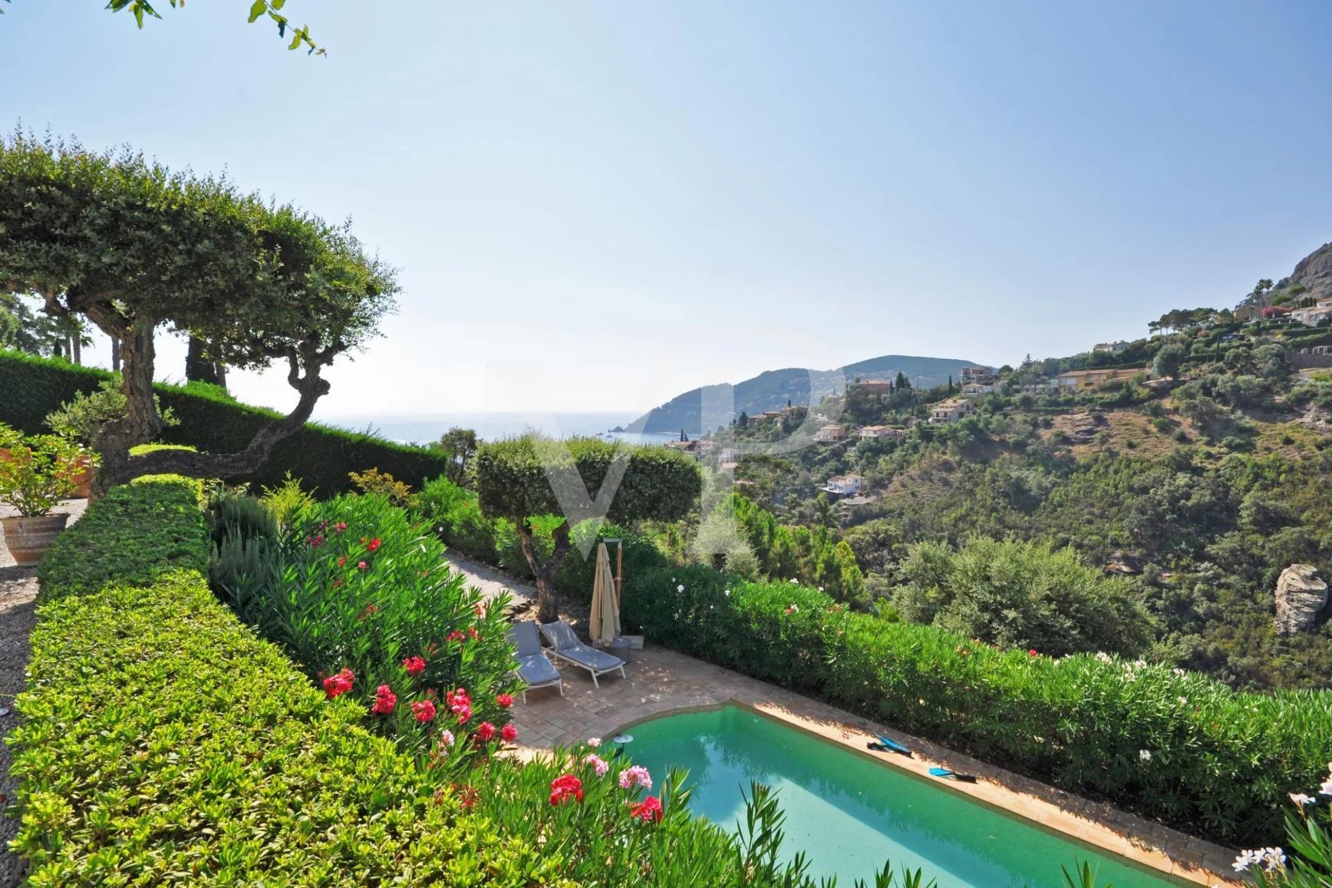 Villa provençale avec vue mer panoramique