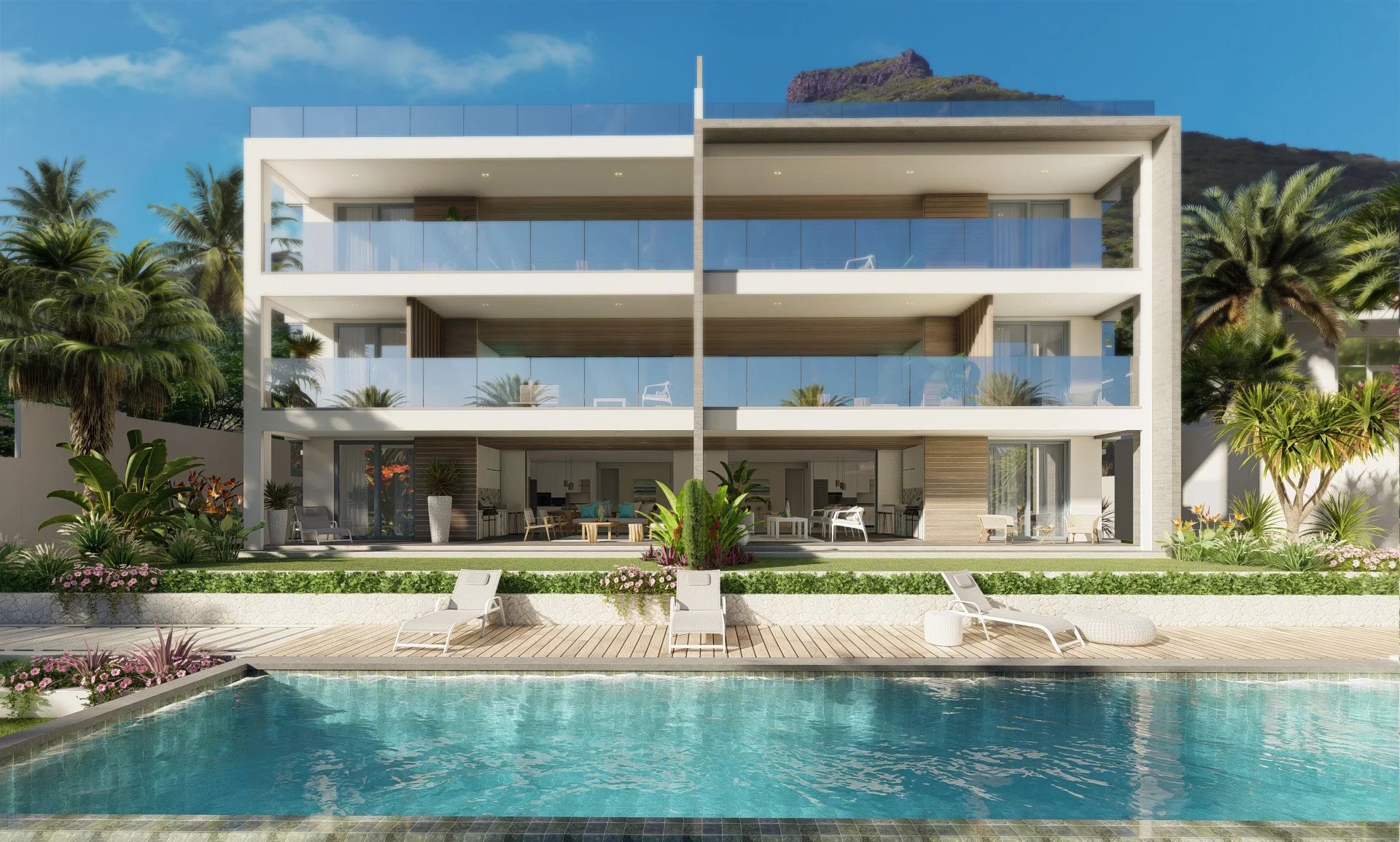 TAMARIN - Modern and luxurious apartment - 3 bedrooms