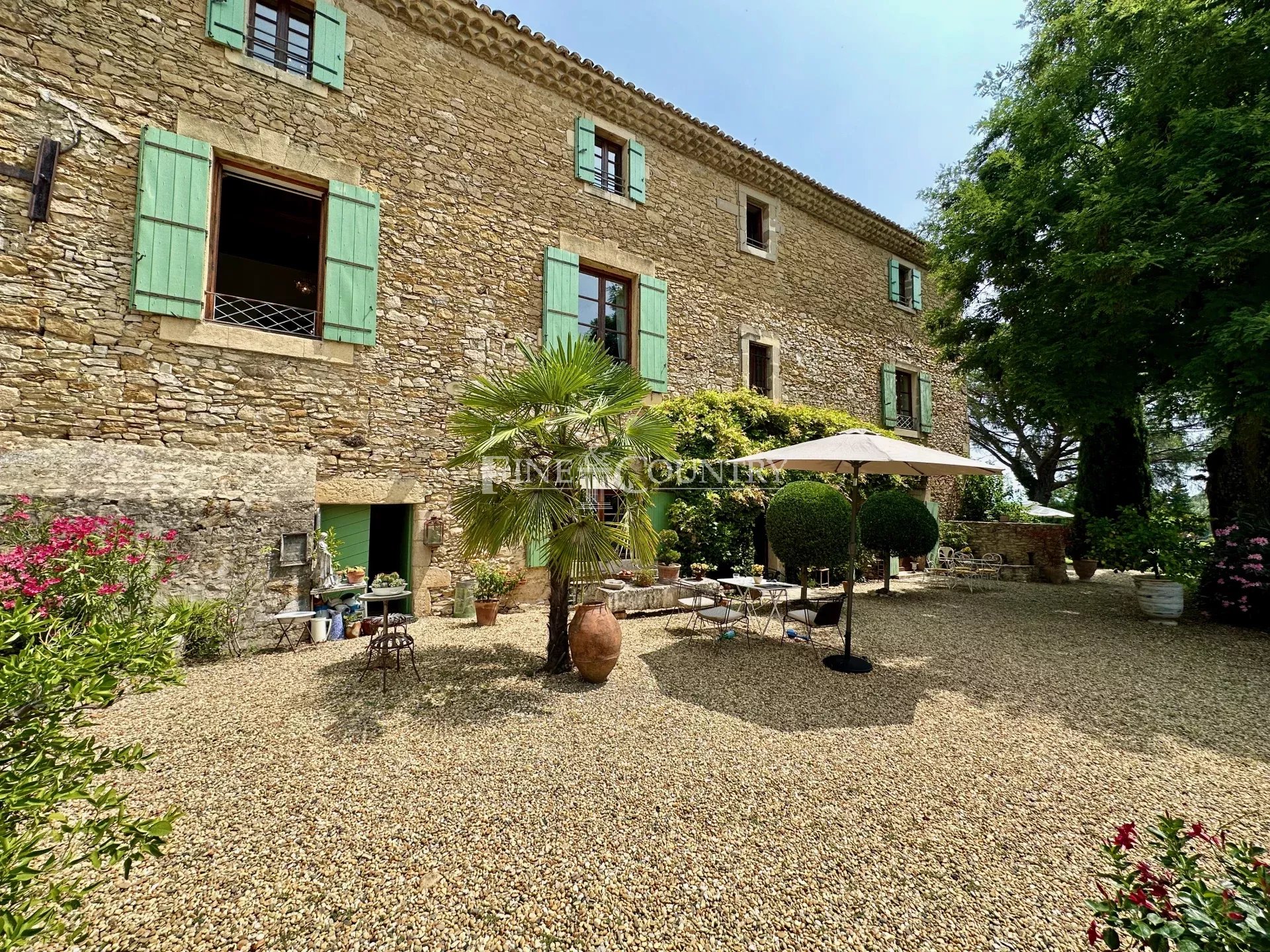 Photo of Authentic Stone Bastide for sale in Venejan, 1 hour from Marseille