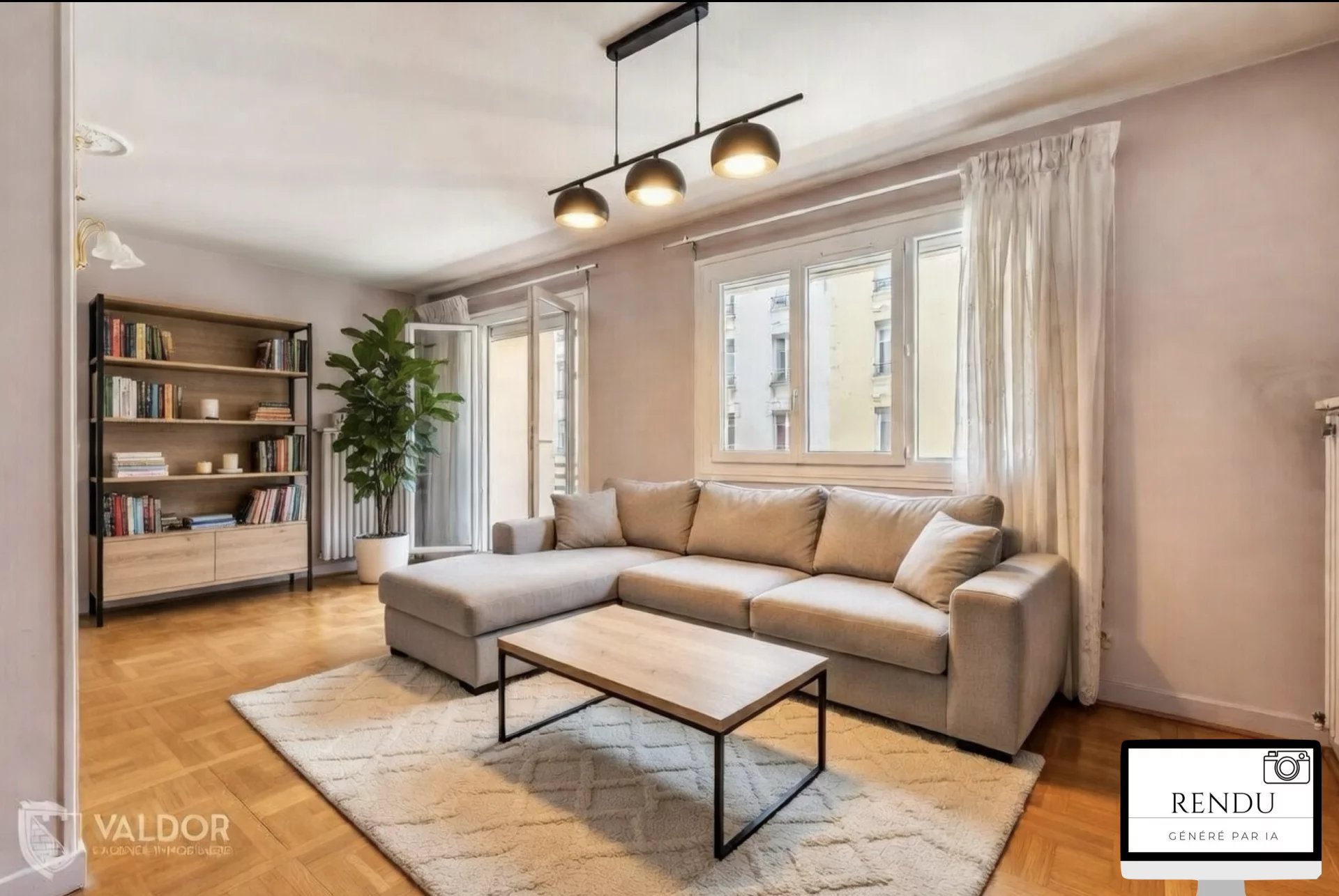 appartement T4 – 105 m² – 3 chambres – Balcon – Ascenseur – 3ème étage