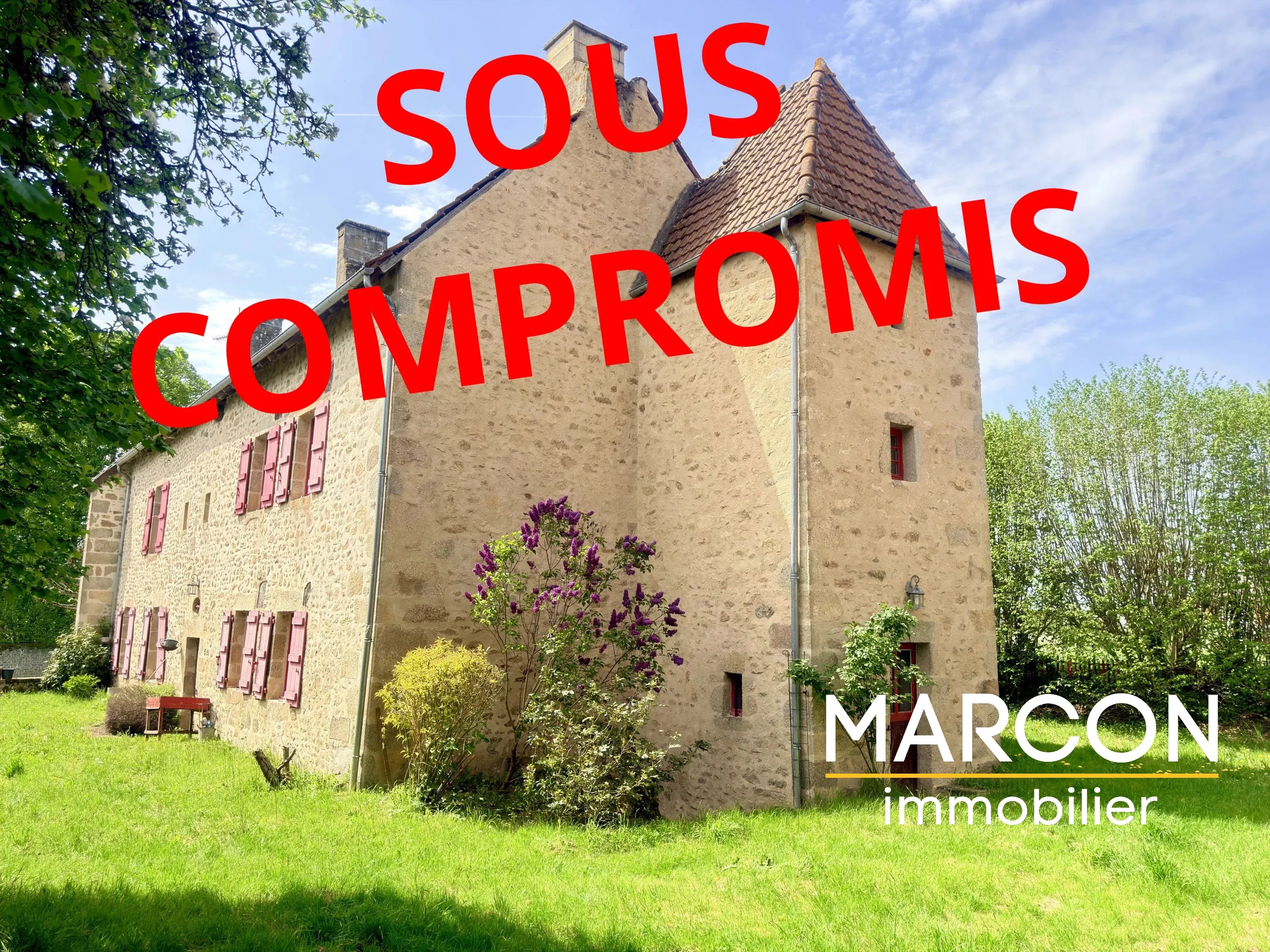 Secteur JOUILLAT - Maison en pierre de caractère avec tour