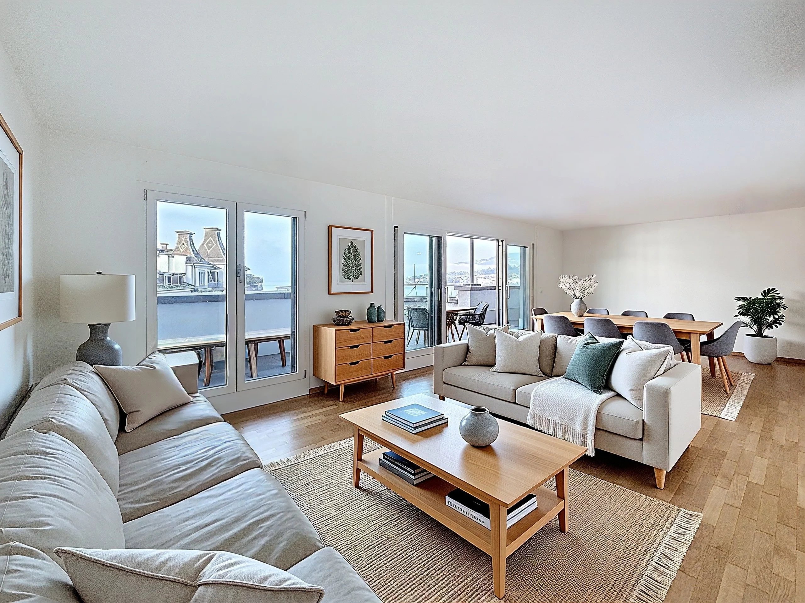 Vue Lac en plein centre !