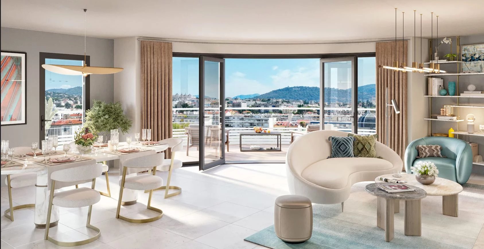 Luxueux appartement en plein cœur de Nice