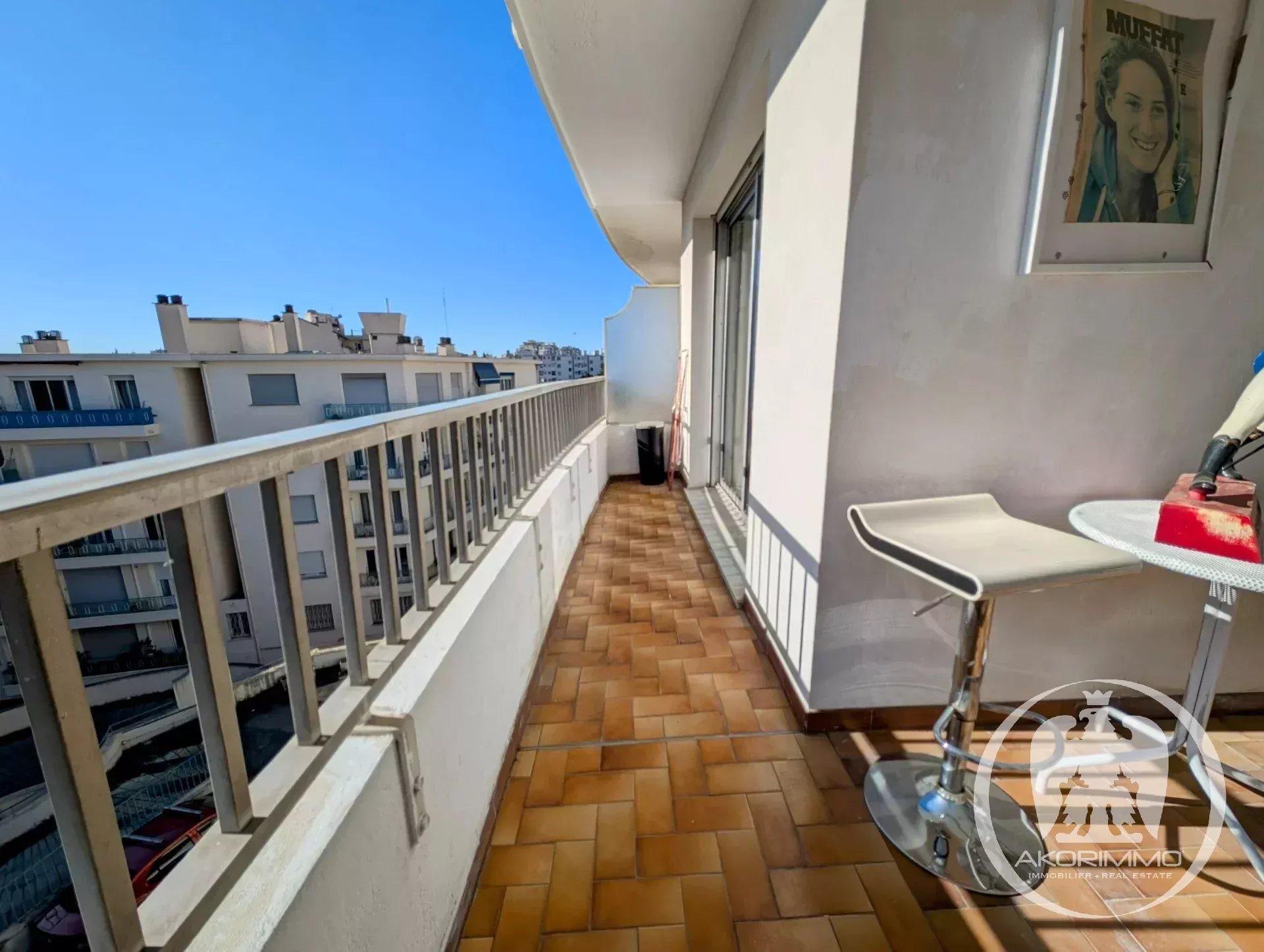 NICE TZAREWITCH - 2 PIECES - TERRASSE 14M2